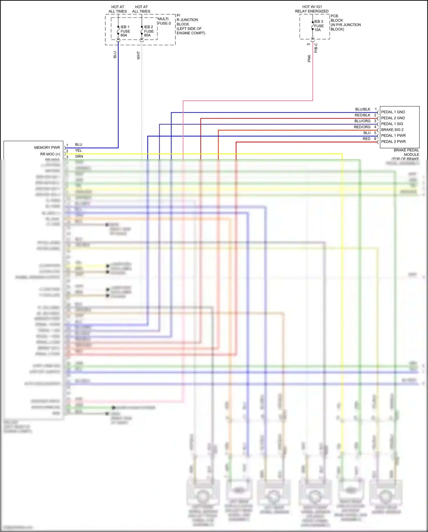 Wiring diagram computer data lines system for Hyundai IONIQ 6 I (2022-2024) (91 of 119)