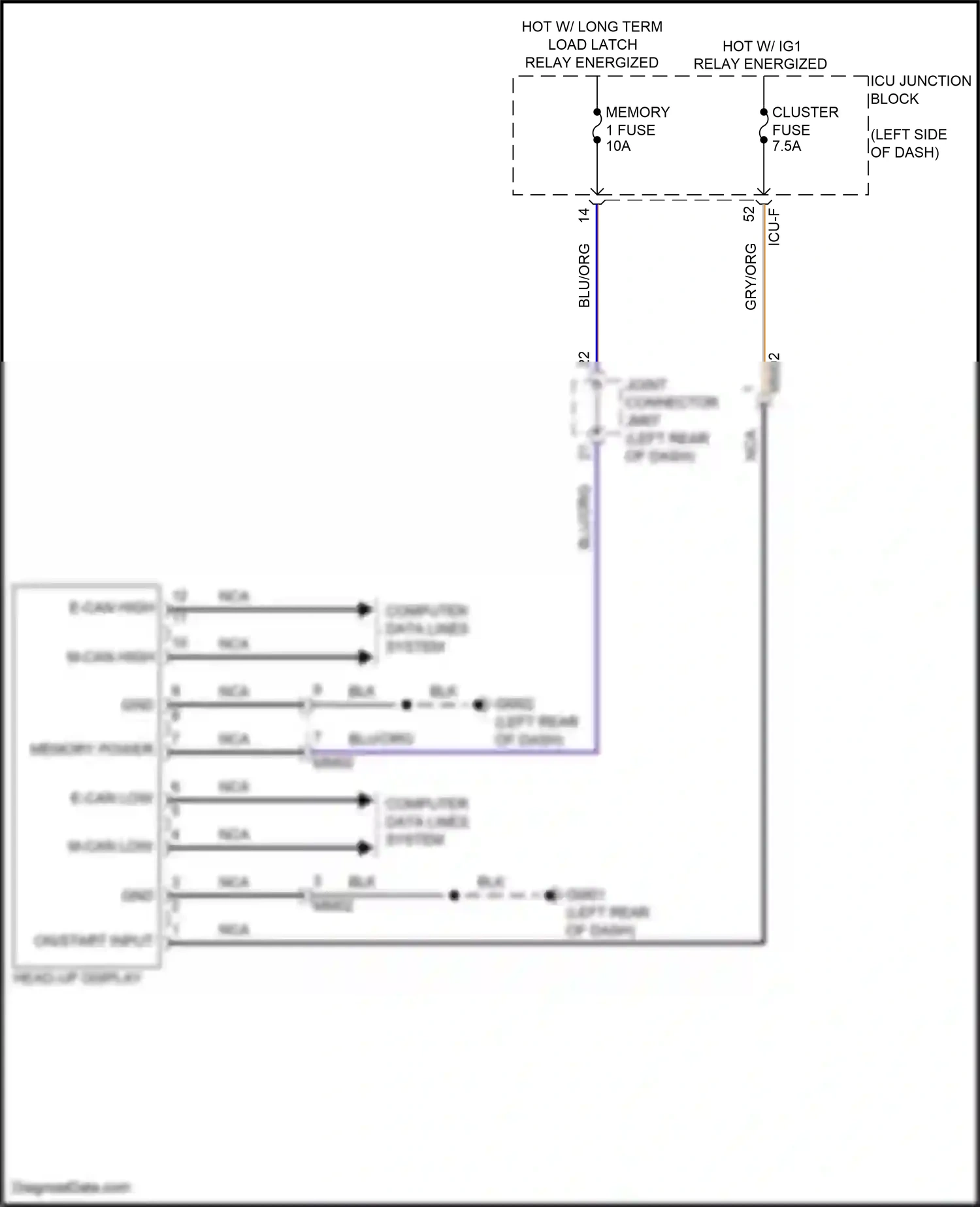 Wiring diagram computer data lines system for Hyundai IONIQ 6 I (2022-2024) (55 of 119)