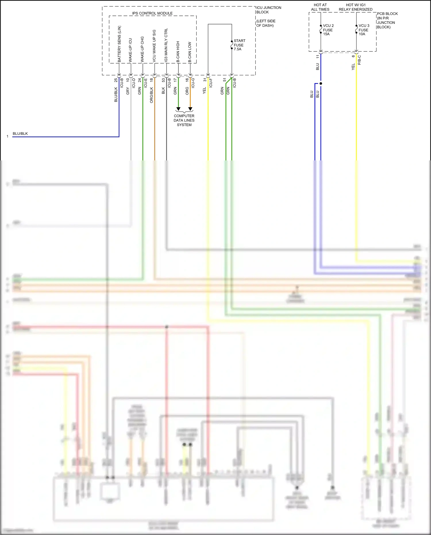 Wiring diagram computer data lines system for Hyundai IONIQ 6 I (2022-2024) (118 of 119)