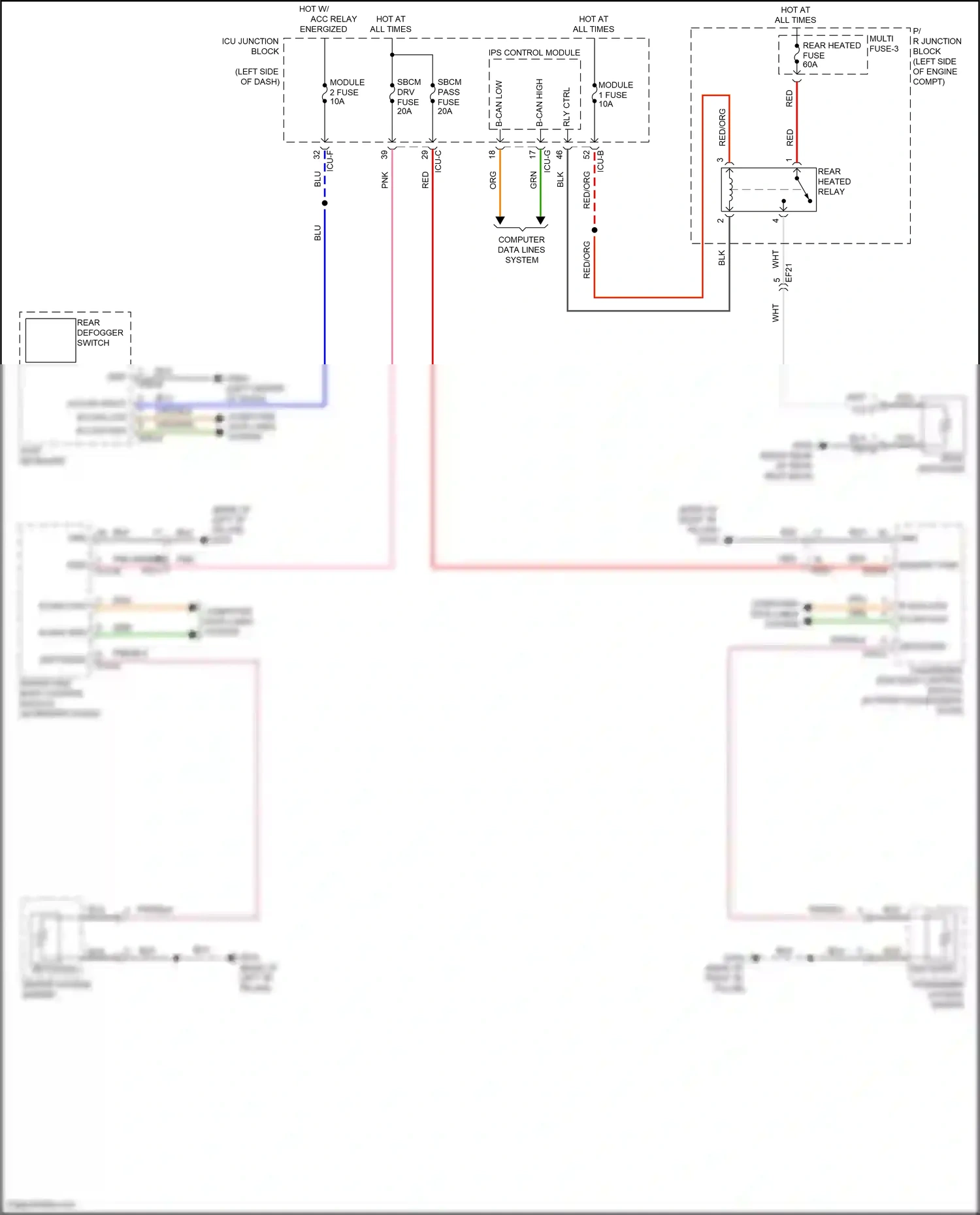 Wiring diagram computer data lines system for Hyundai IONIQ 6 I (2022-2024) (11 of 119)