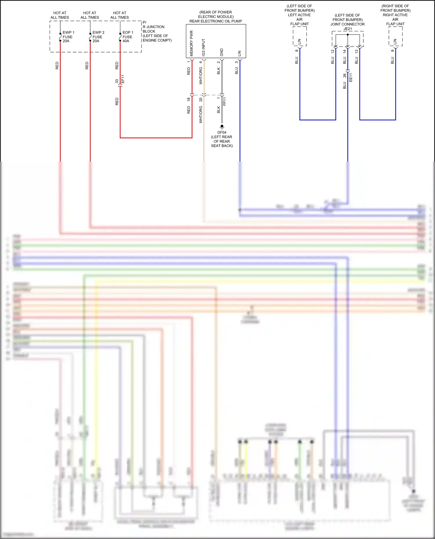Wiring diagram computer data lines system for Hyundai IONIQ 6 I (2022-2024) (112 of 119)