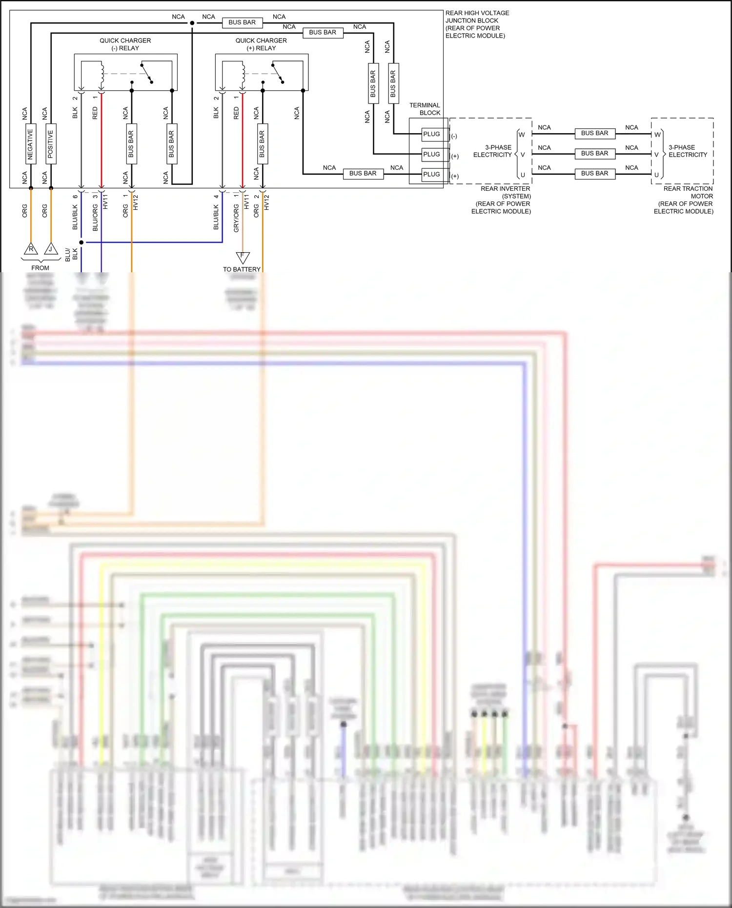 Wiring diagram computer data lines system for Hyundai IONIQ 6 I (2022-2024) (115 of 119)
