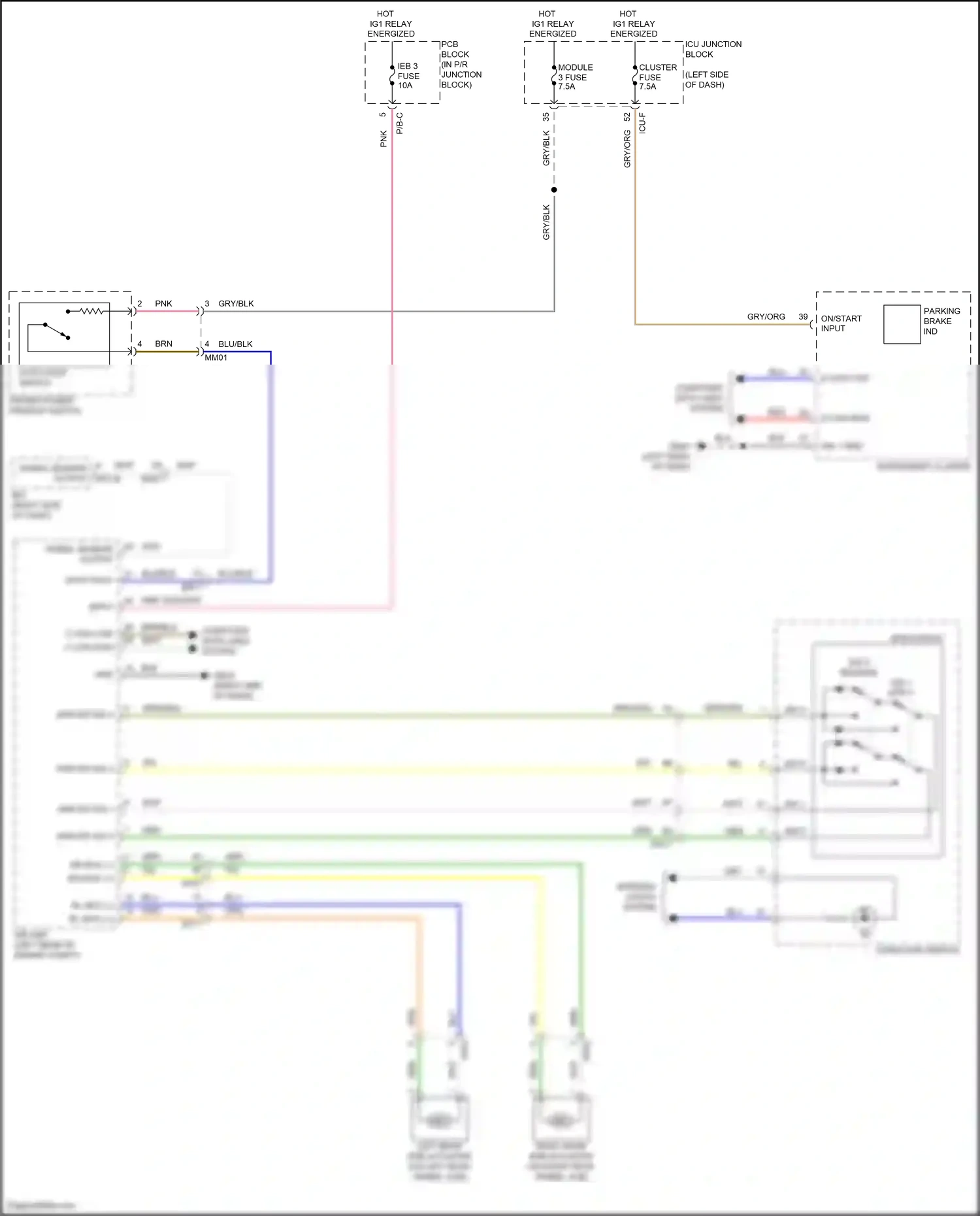 Wiring diagram computer data lines system for Hyundai IONIQ 6 I (2022-2024) (71 of 119)