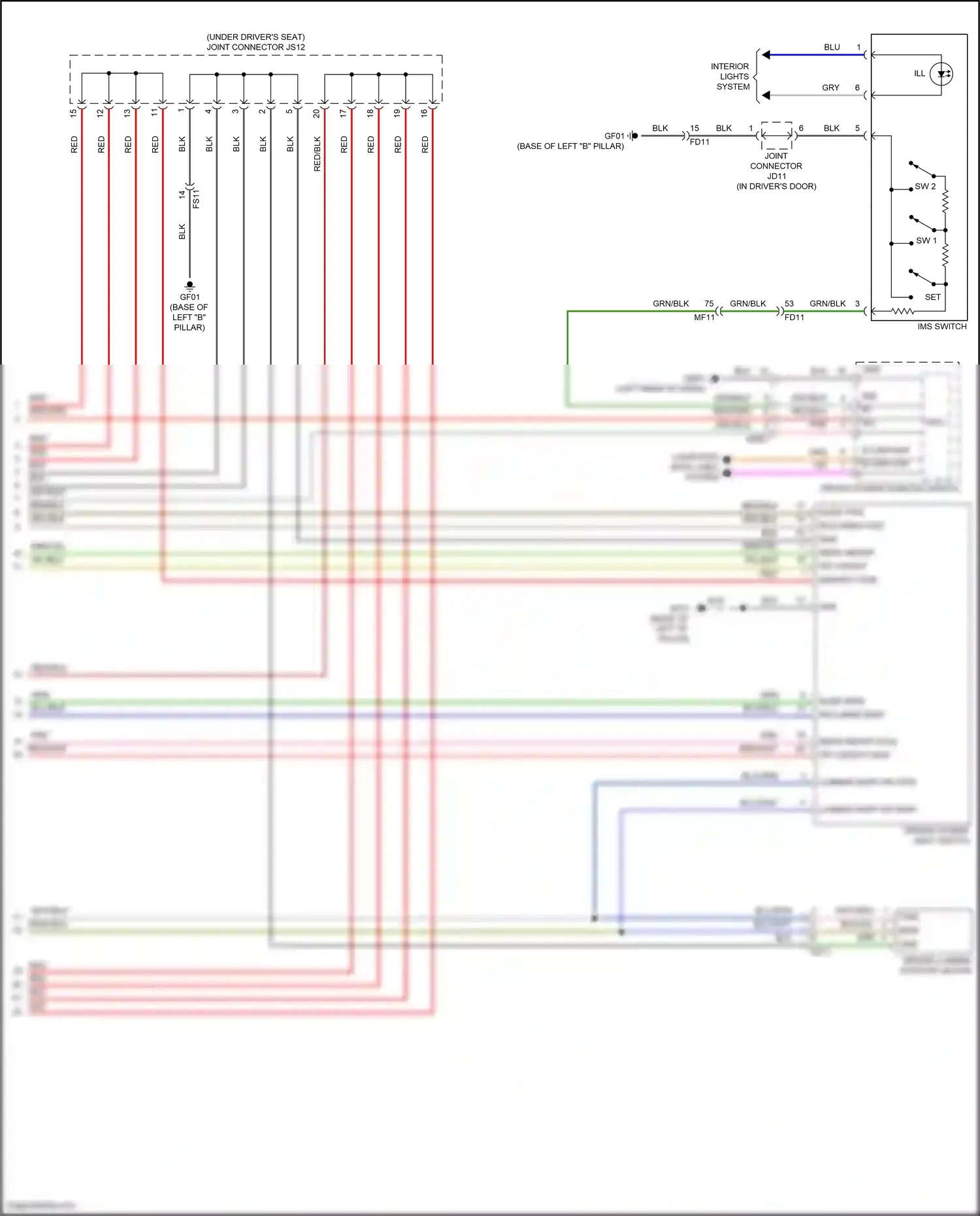 Wiring diagram computer data lines system for Hyundai IONIQ 6 I (2022-2024) (14 of 119)