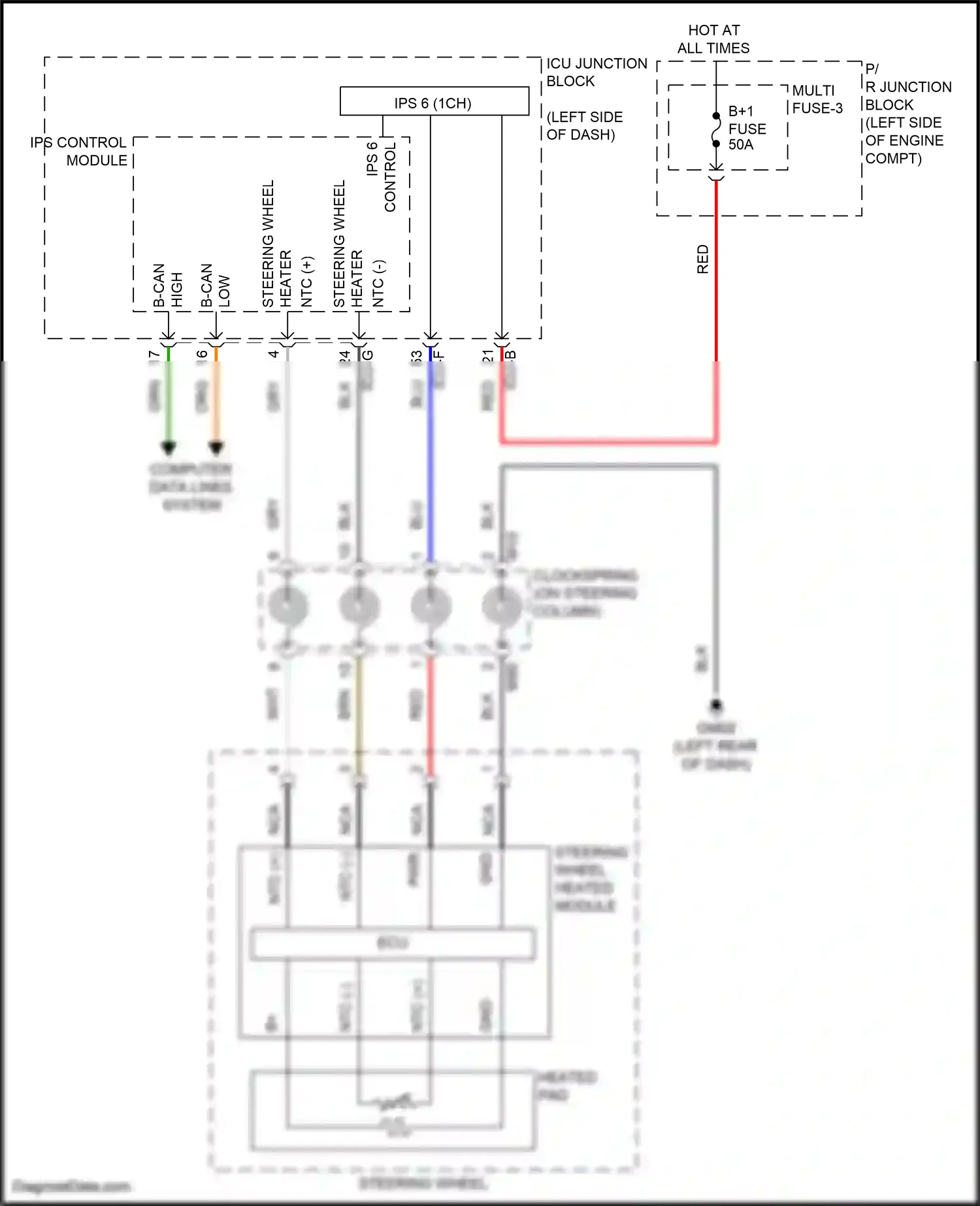 Wiring diagram ips control module for Hyundai IONIQ 6 I (2022-2024) (33 of 40)