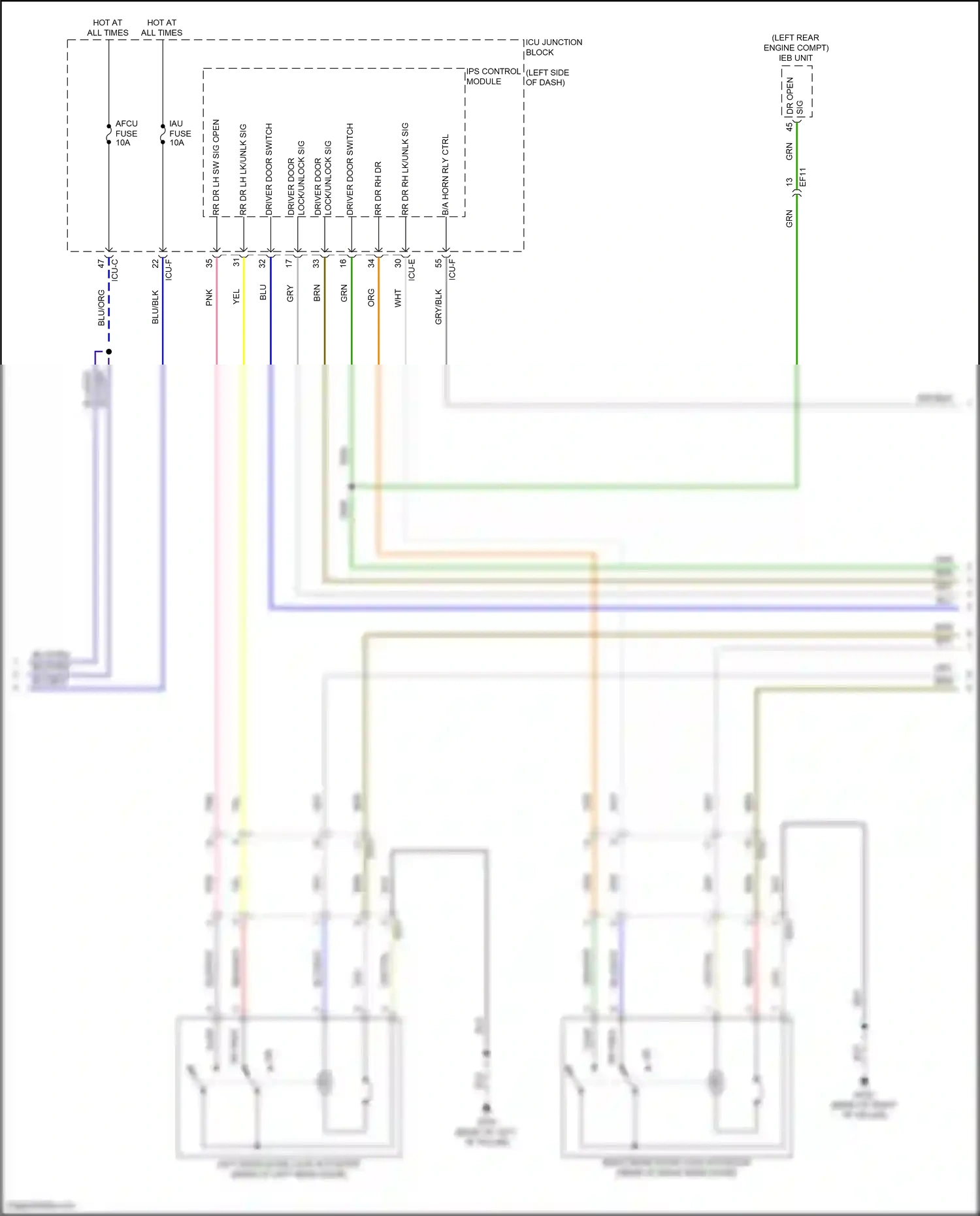 Wiring diagram ips control module for Hyundai IONIQ 6 I (2022-2024) (11 of 40)