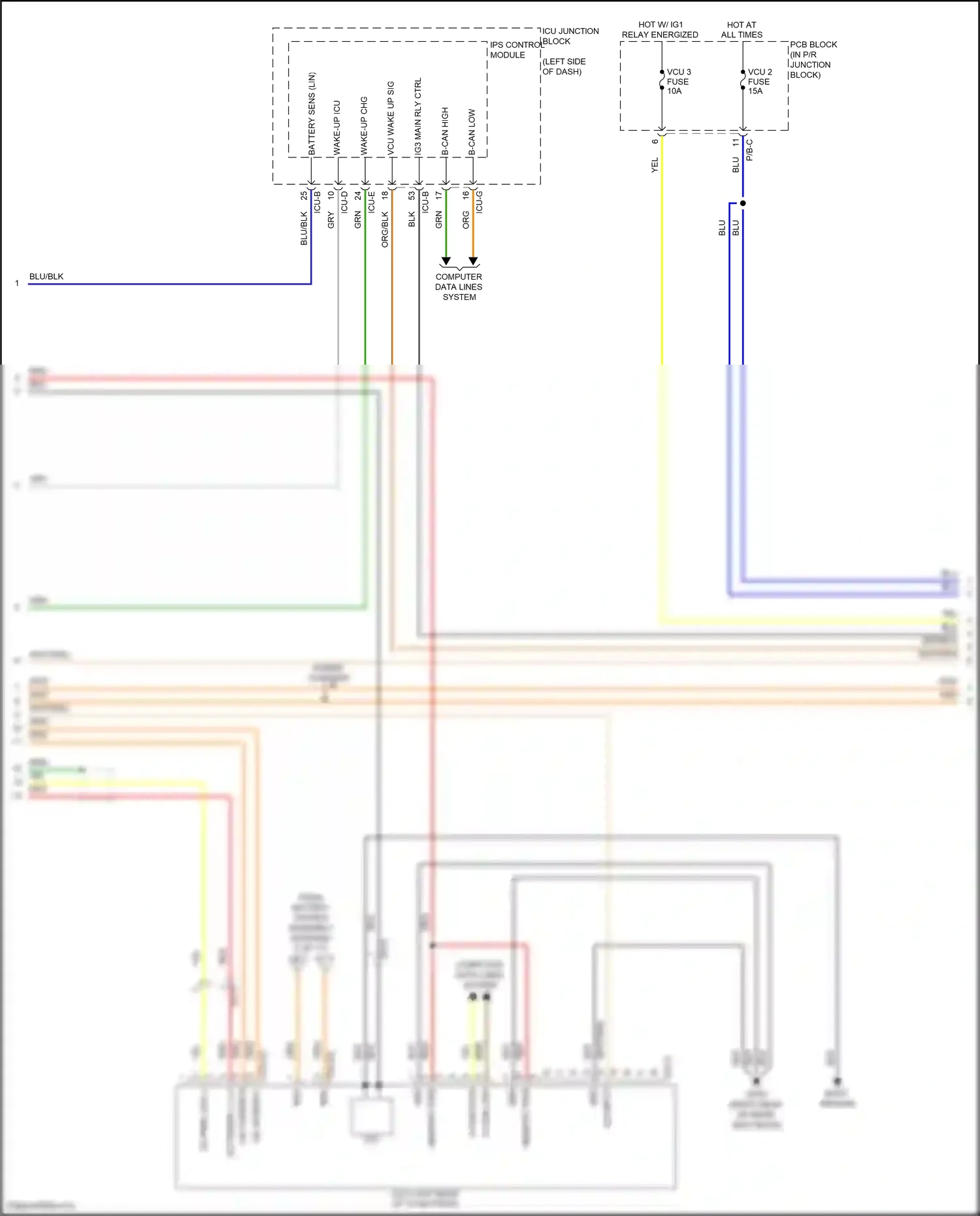 Wiring diagram ips control module for Hyundai IONIQ 6 I (2022-2024) (37 of 40)