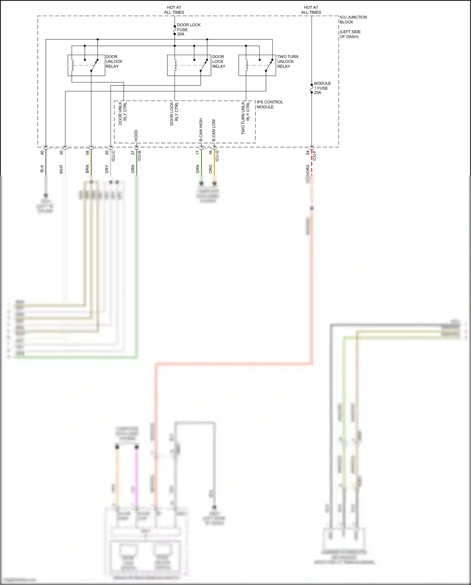 Wiring diagram ips control module for Hyundai IONIQ 6 I (2022-2024) (12 of 40)