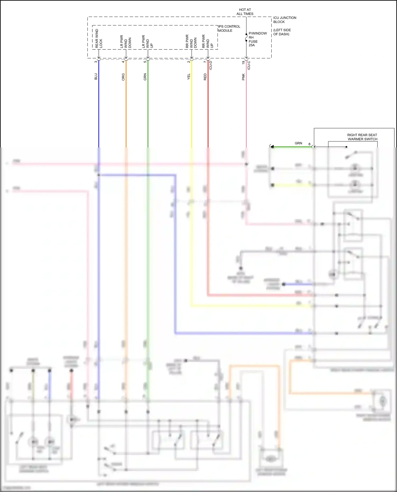 Wiring diagram ips control module for Hyundai IONIQ 6 I (2022-2024) (10 of 40)
