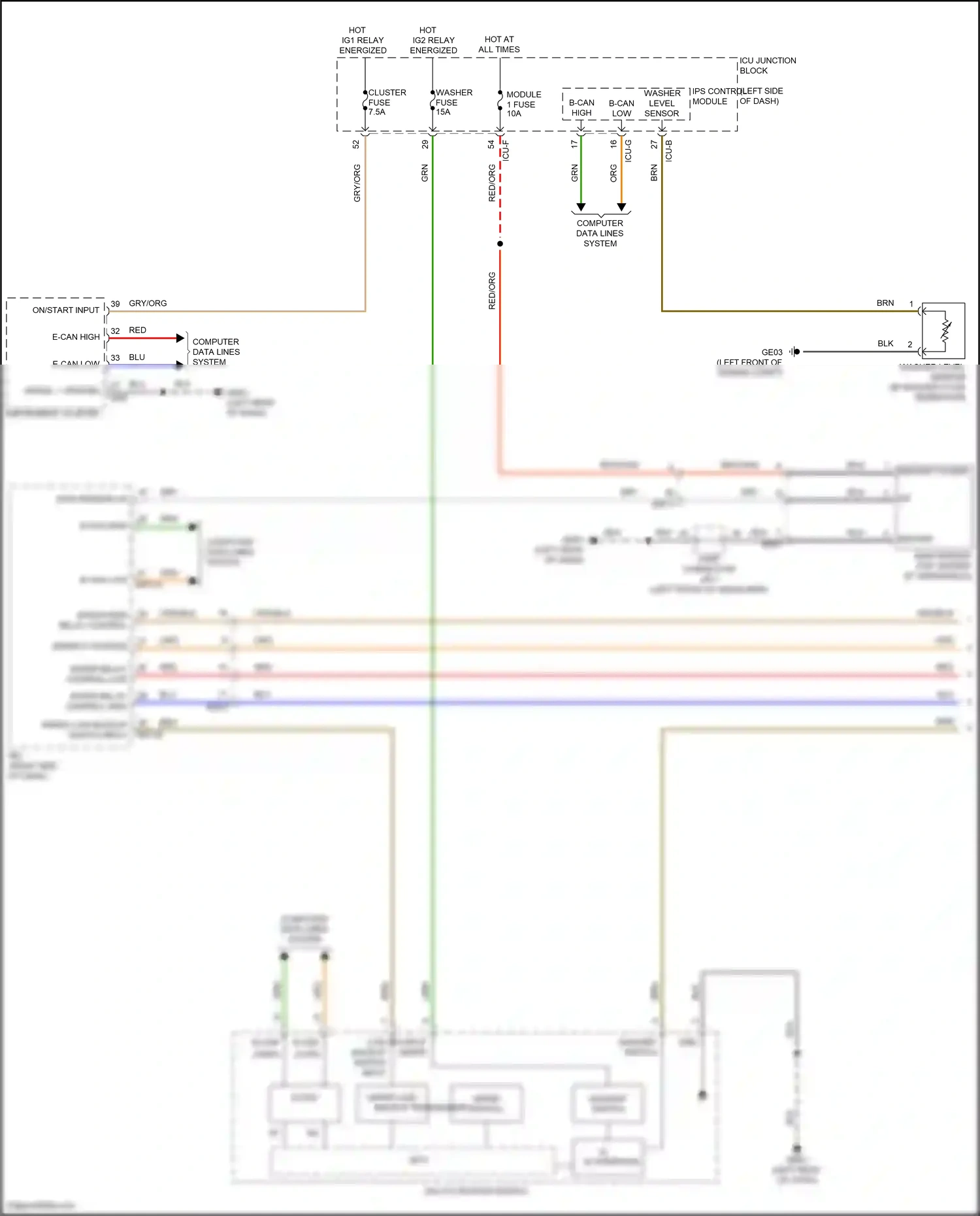 Wiring diagram ips control module for Hyundai IONIQ 6 I (2022-2024) (20 of 40)