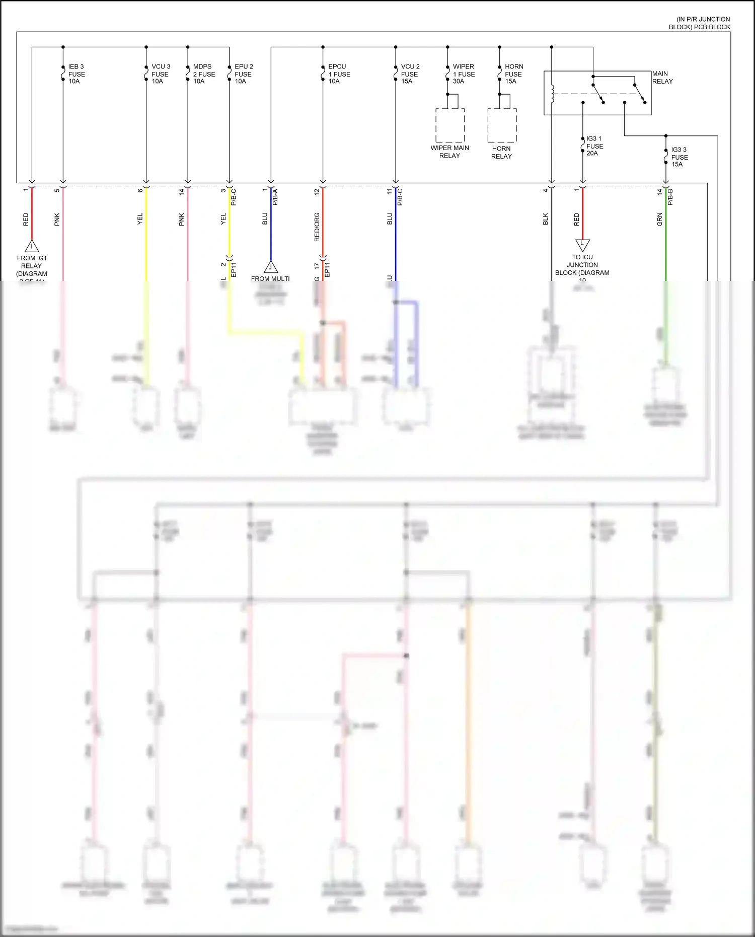 Wiring diagram ips control module for Hyundai IONIQ 6 I (2022-2024) (27 of 40)