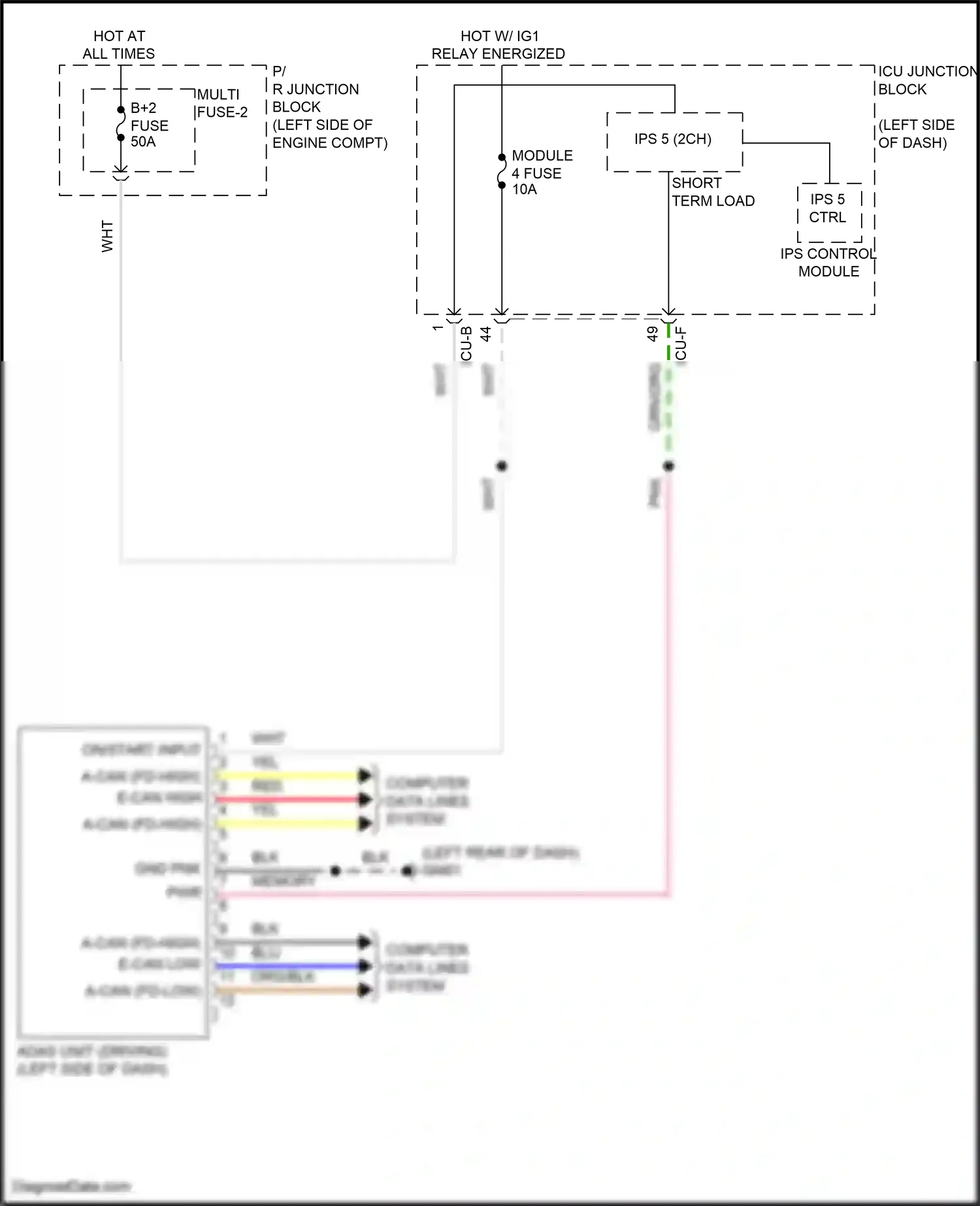 Wiring diagram ips control module for Hyundai IONIQ 6 I (2022-2024) (15 of 40)