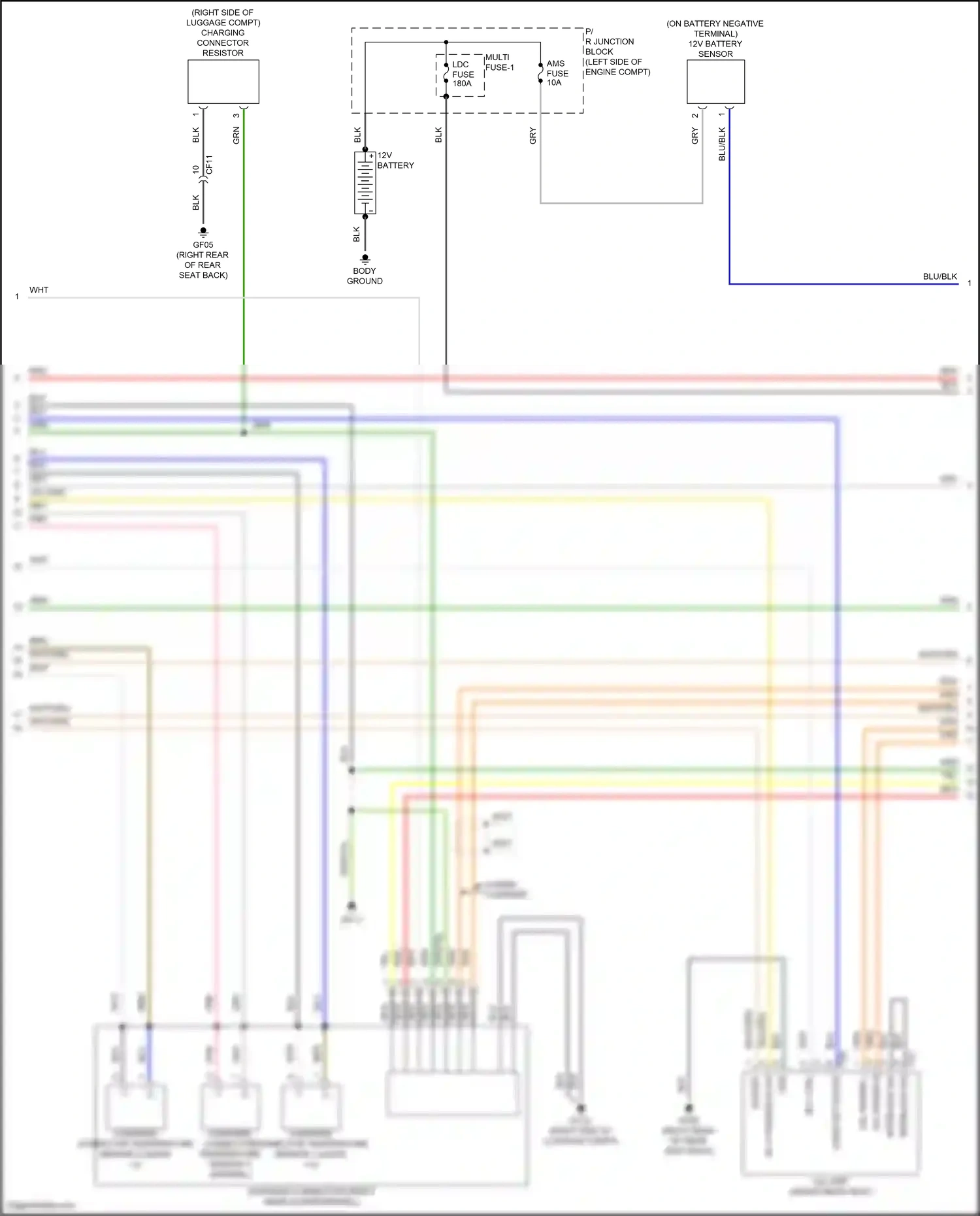 Wiring diagram socket pd for Hyundai IONIQ 6 I (2022-2024) (1 of 4)