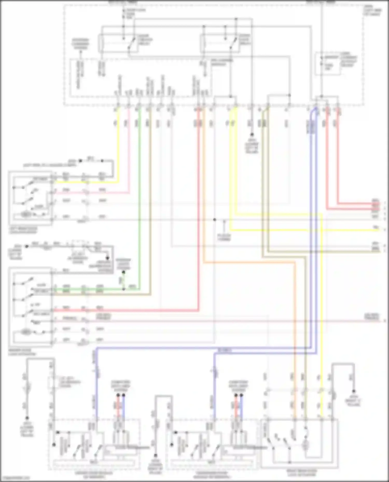 IONIQ Hyundai I (2016-2024): Forced entry circuit (1 of 2)