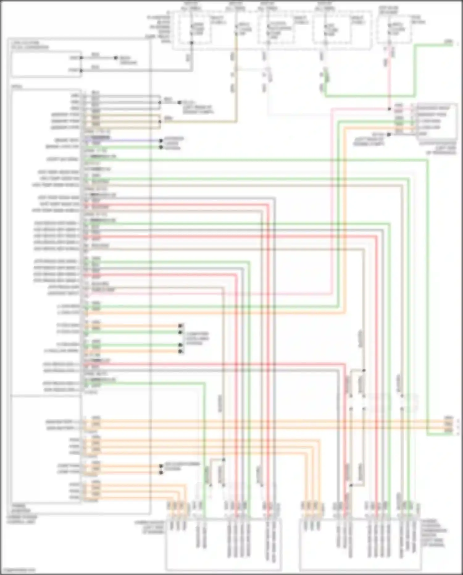 IONIQ Hyundai I (2016-2024): Wiring diagram engine performance 1.6l hybrid, hybrid control circuit (1 of 5)