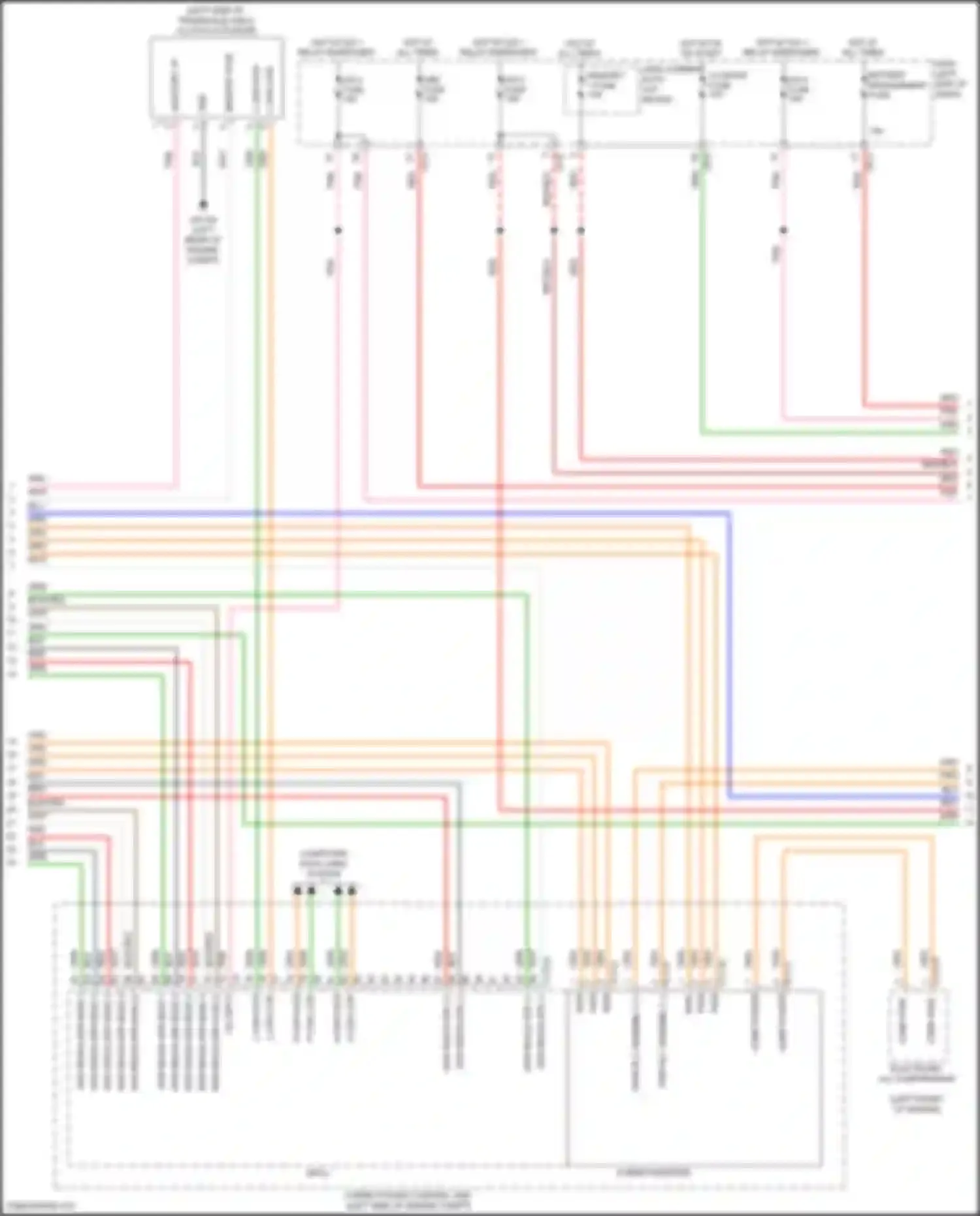 IONIQ Hyundai I (2016-2024): Wiring diagram engine performance 1.6l plug-in hybrid, hybrid control circuit (2 of 12)