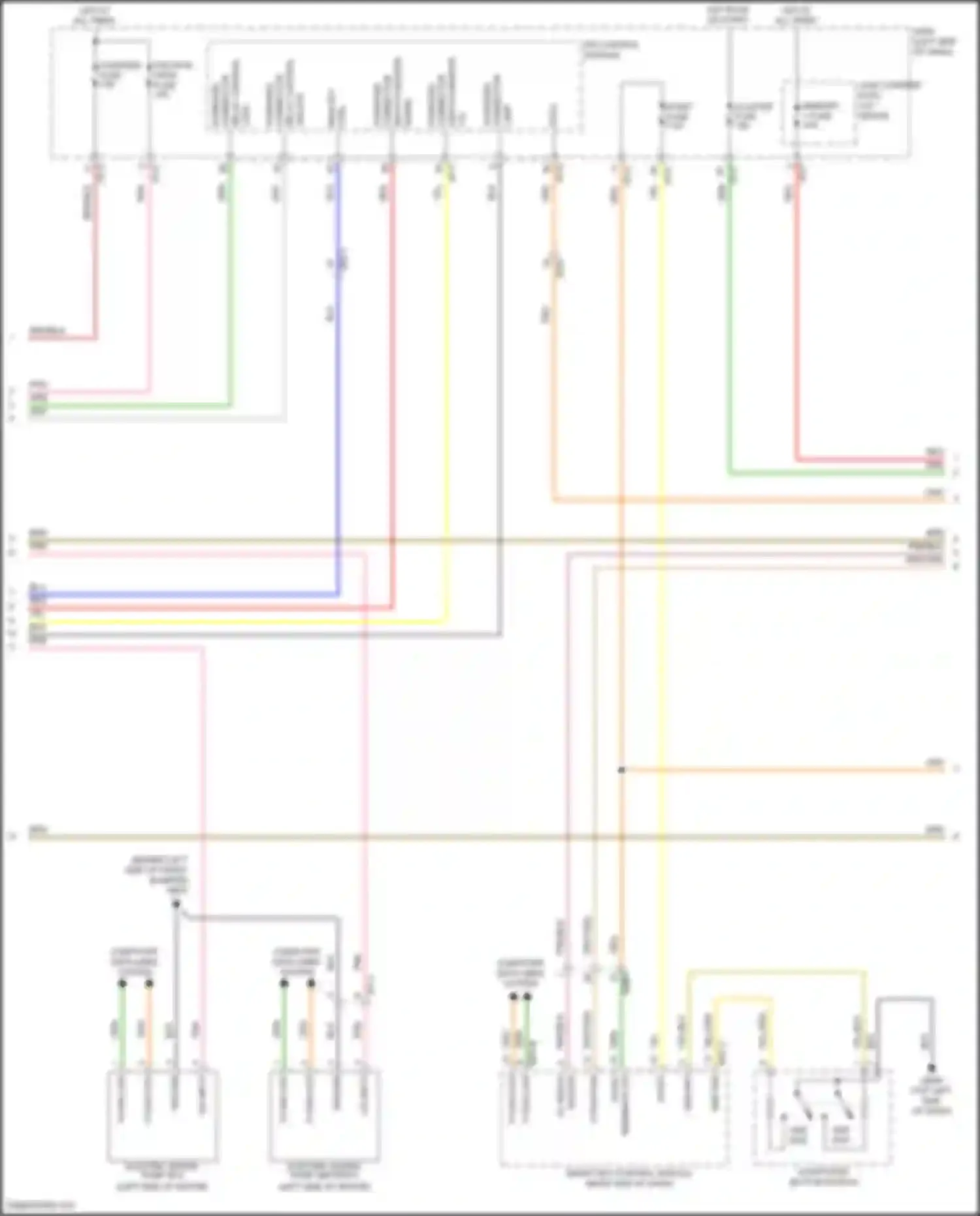 IONIQ Hyundai I (2016-2024): Wiring diagram engine performance electric, engine controls circuit (12 of 14)