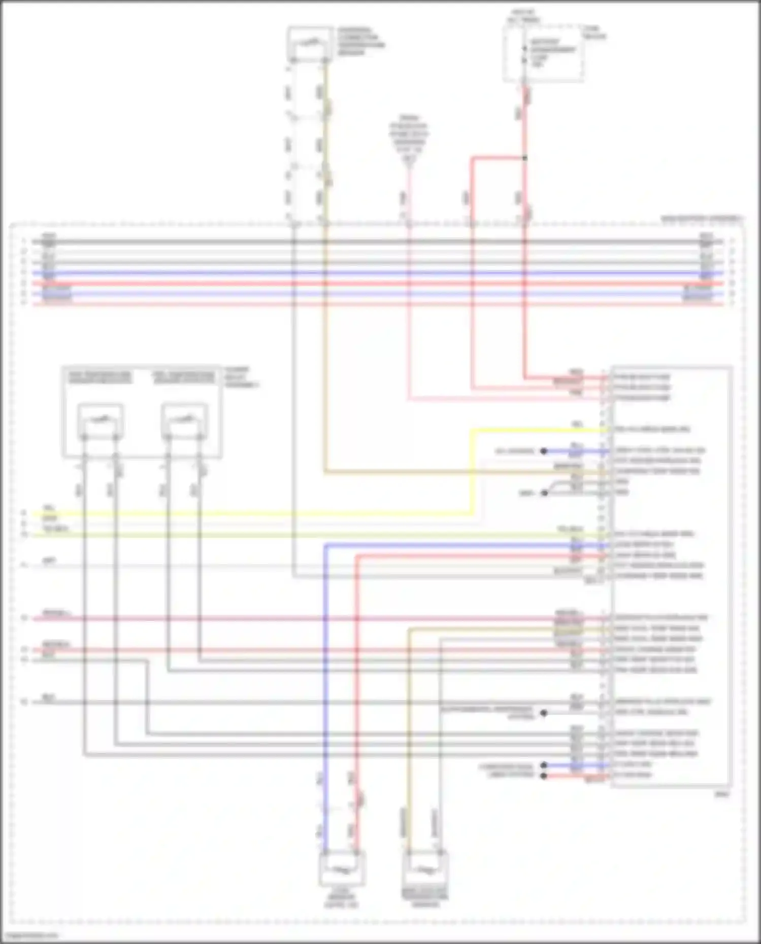 IONIQ Hyundai I (2016-2024): Wiring diagram engine performance electric, engine controls circuit (3 of 14)