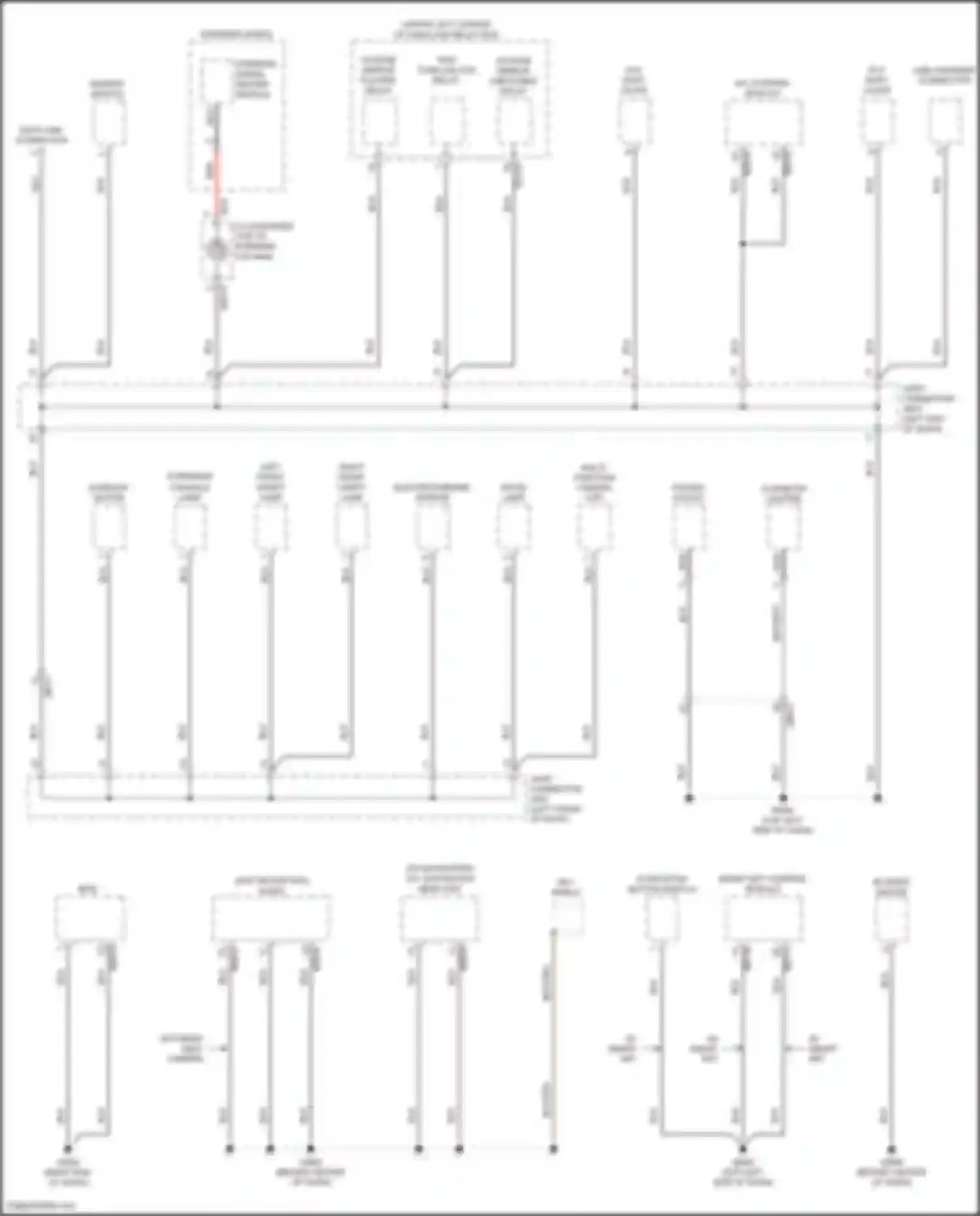 IONIQ Hyundai I (2016-2024): Ground distribution circuit, hybrid (2 of 5)