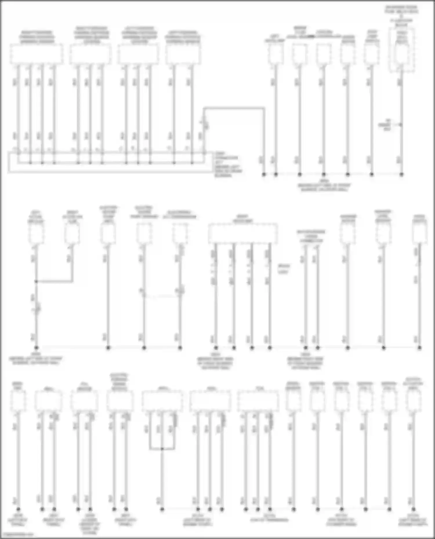 IONIQ Hyundai I (2016-2024): Ground distribution circuit, hybrid (3 of 5)