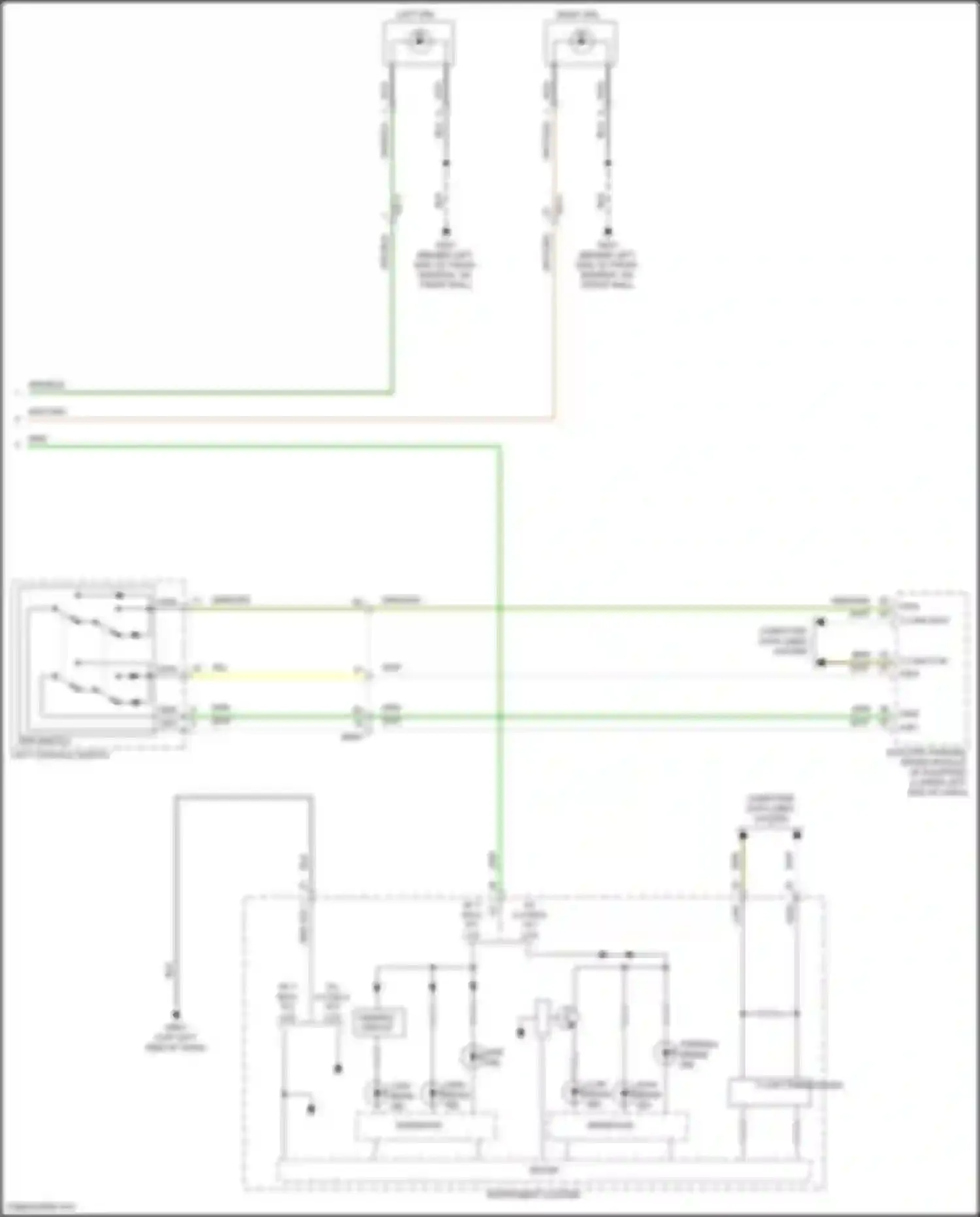 IONIQ Hyundai I (2016-2024): Headlamps circuit, except electric w/o hid (2 of 2)