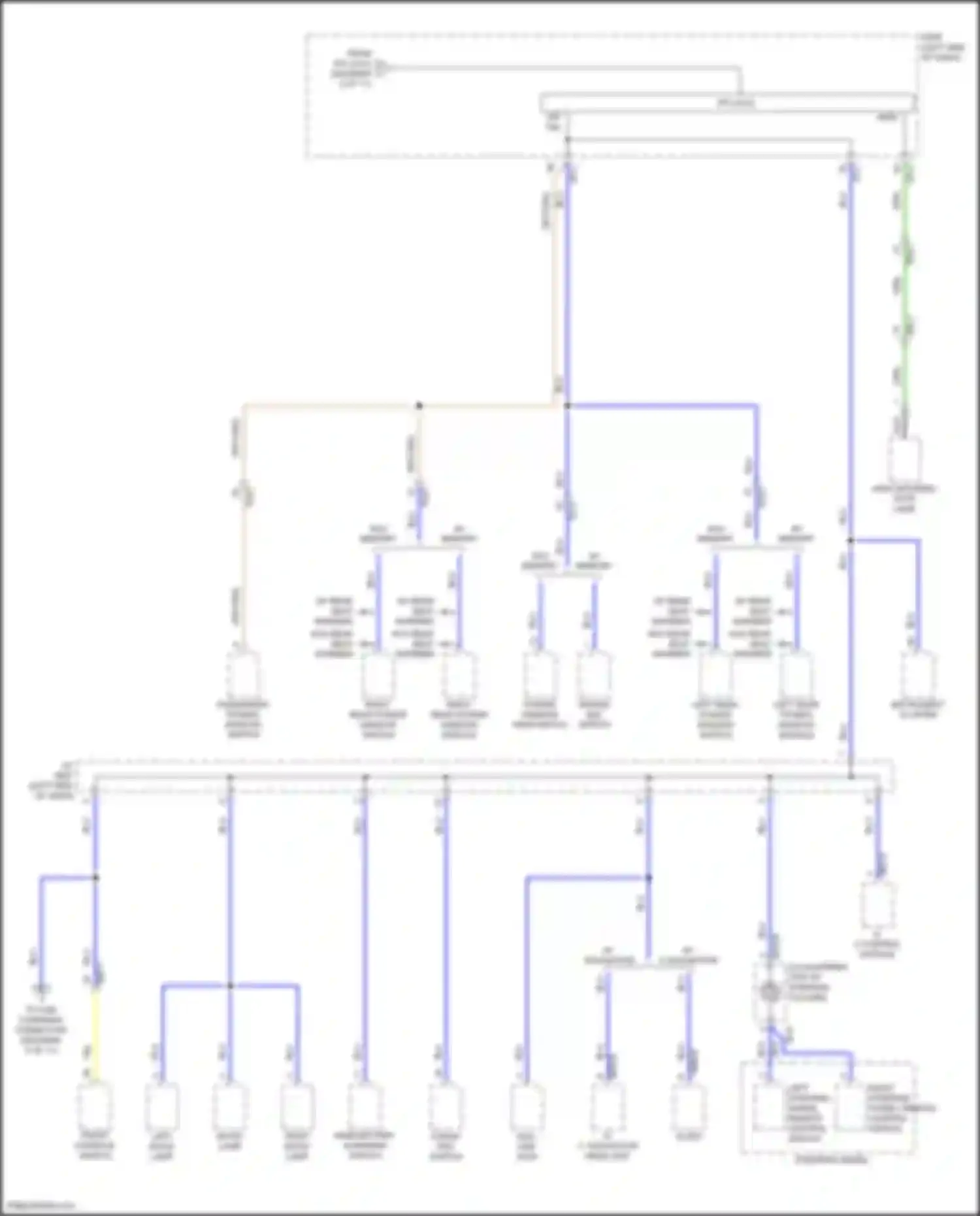 IONIQ Hyundai I (2016-2024): Power distribution circuit, electric (8 of 11)