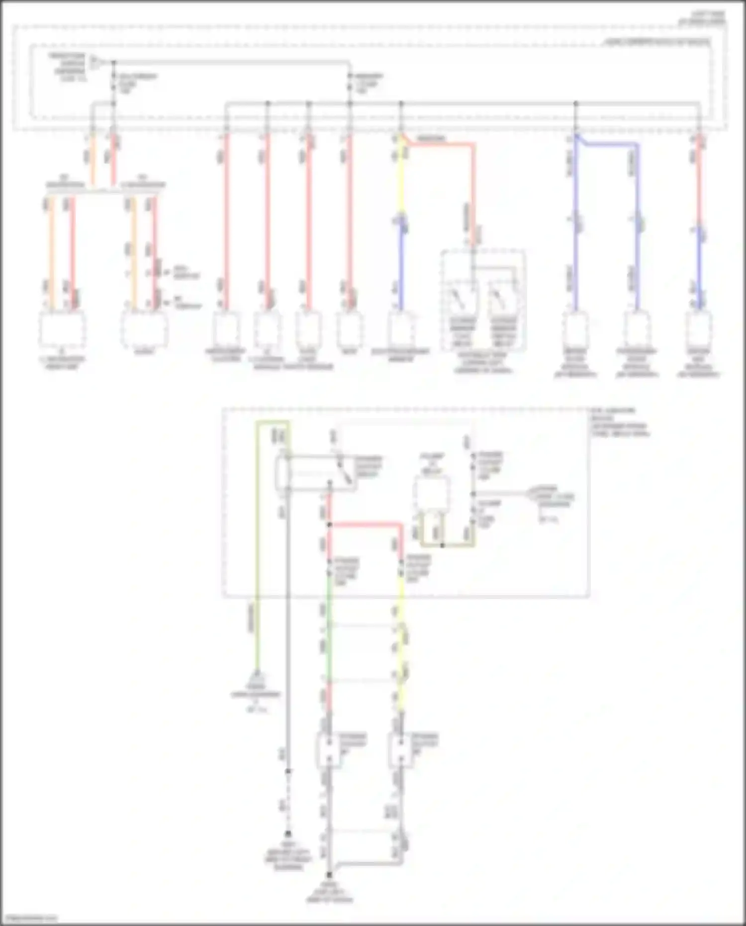 IONIQ Hyundai I (2016-2024): Power distribution circuit, hybrid (10 of 11)