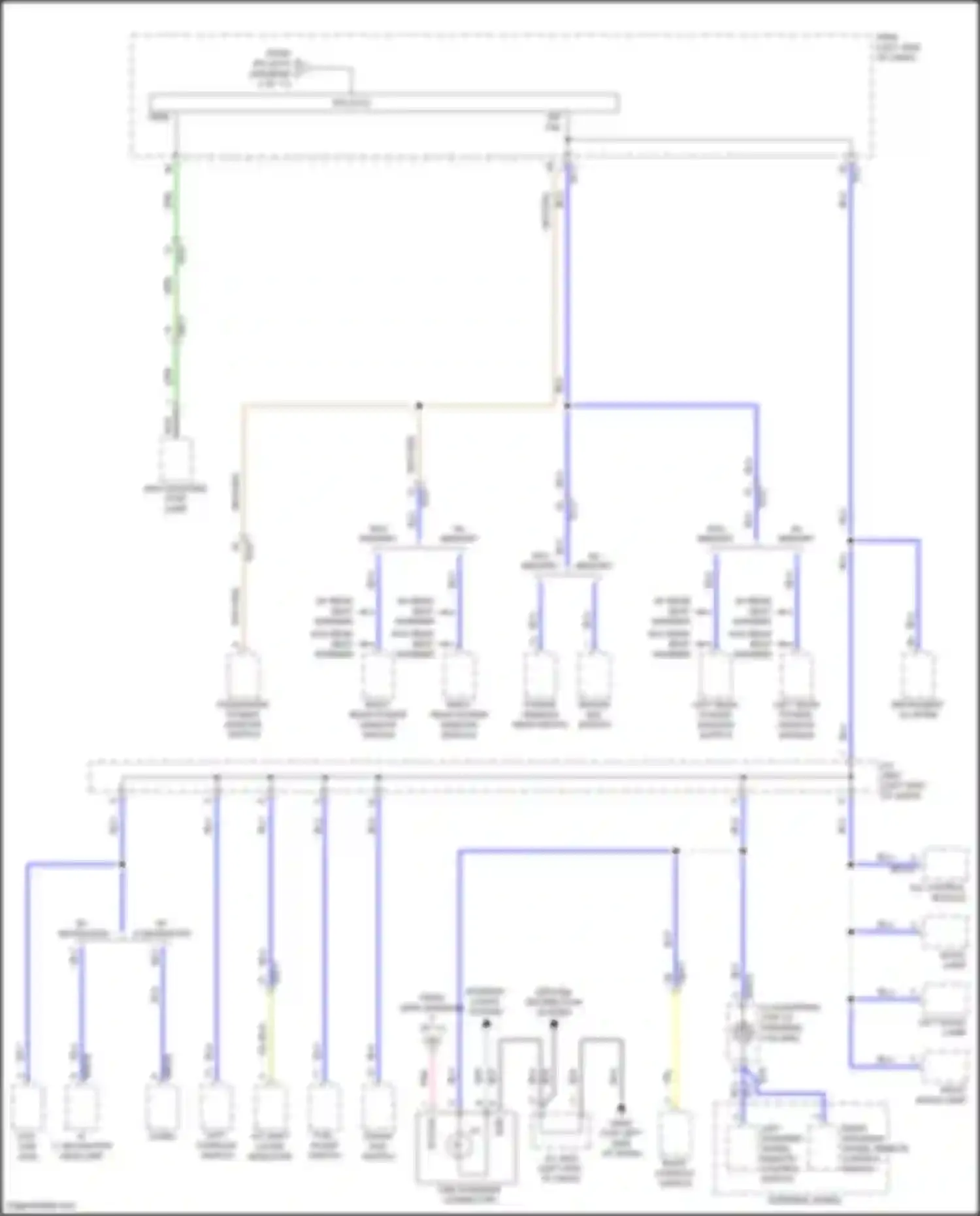 IONIQ Hyundai I (2016-2024): Power distribution circuit, hybrid (8 of 11)