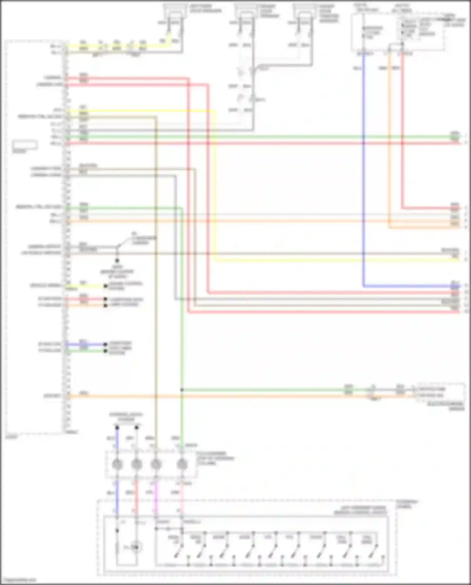 IONIQ Hyundai I (2016-2024): Radio circuit, w/o navigation & amplifier (1 of 2)