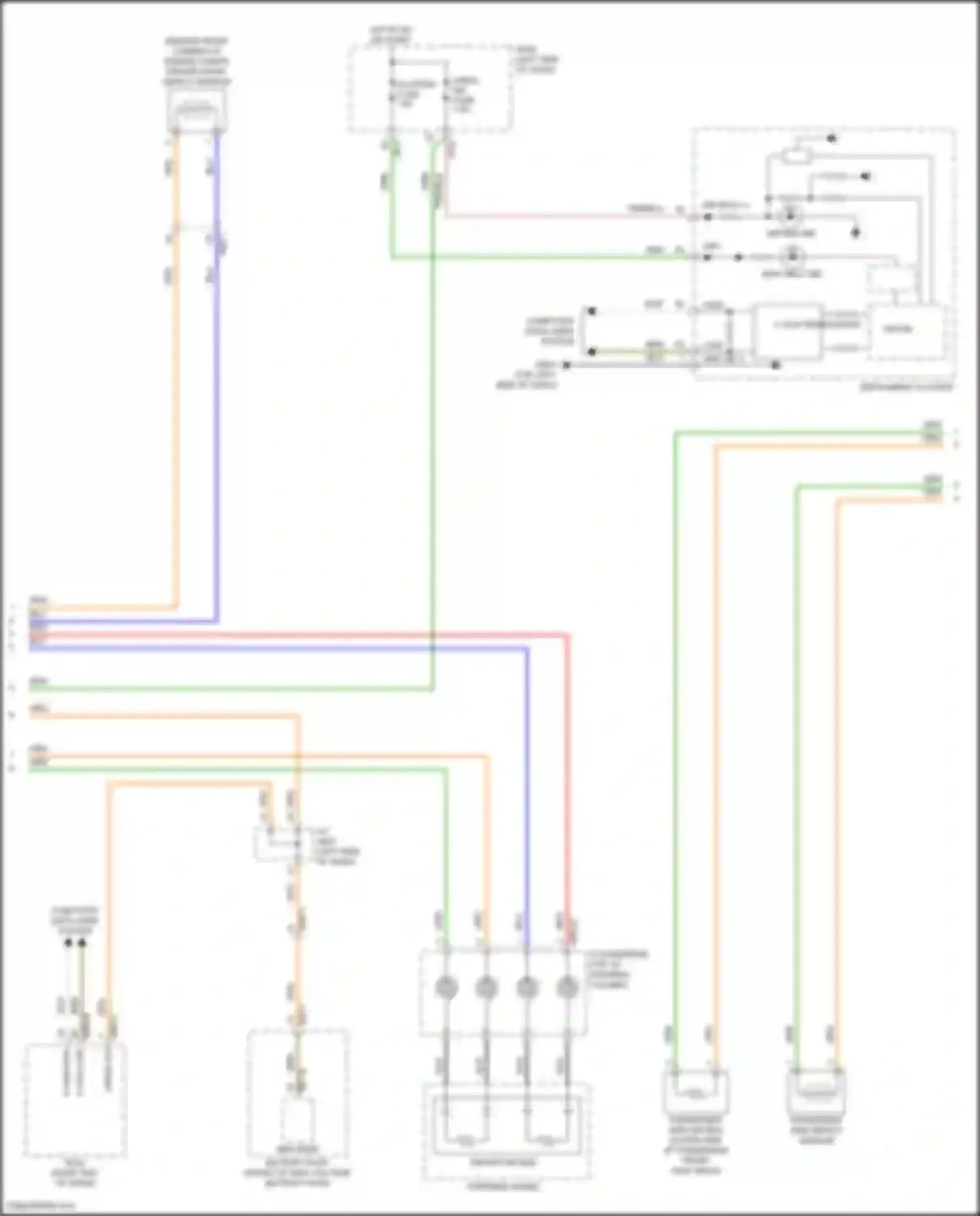 IONIQ Hyundai I (2016-2024): Supplemental restraints circuit, except hybrid (2 of 3)