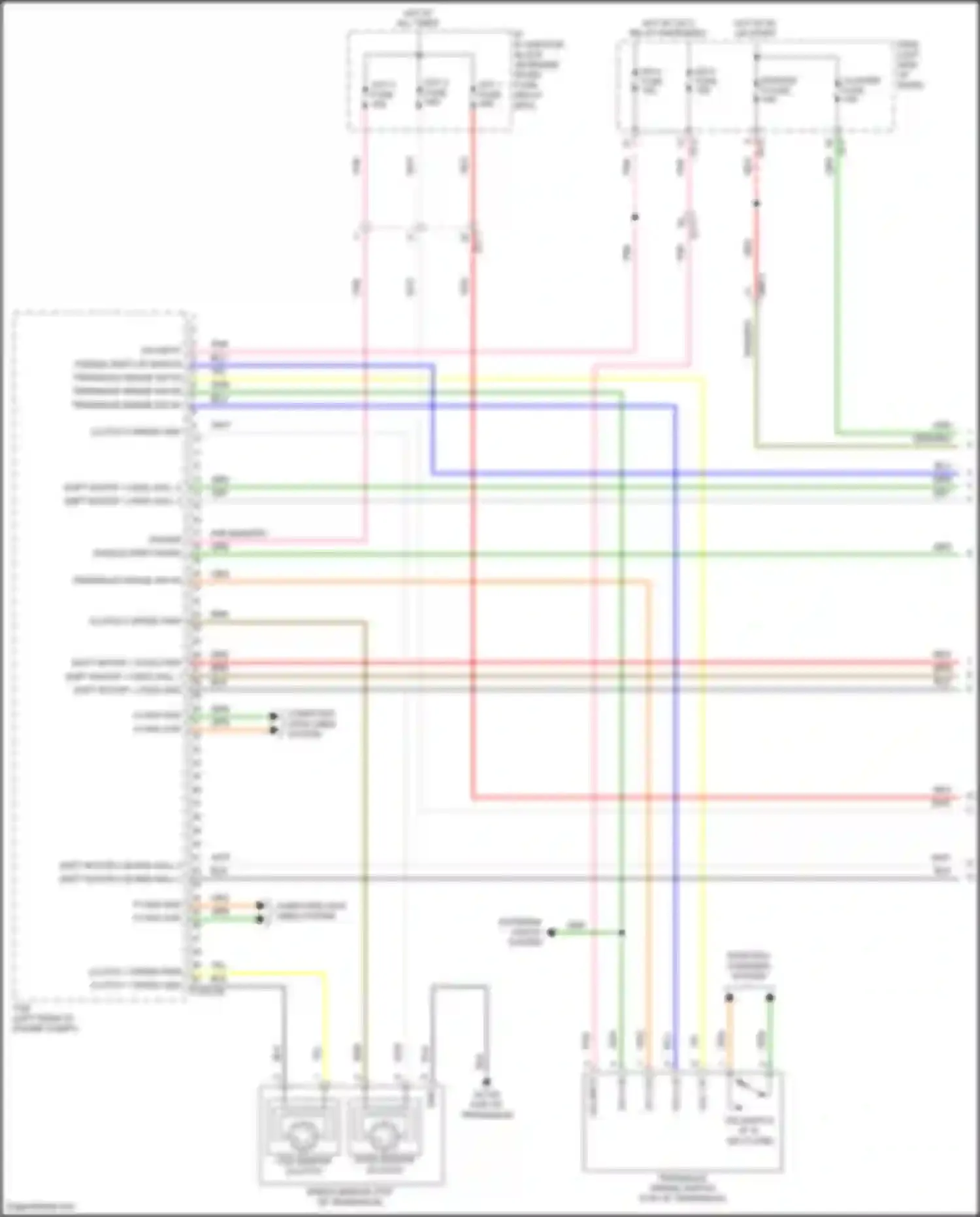 IONIQ Hyundai I (2016-2024): Transmission circuit, plug-in hybrid (1 of 3)