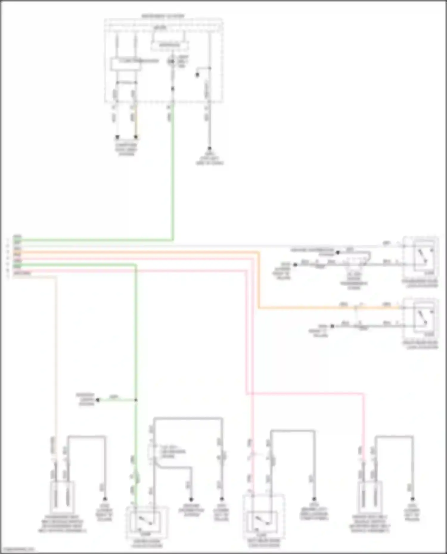 IONIQ Hyundai I (2016-2024): Chime circuit, electric (2 of 2)