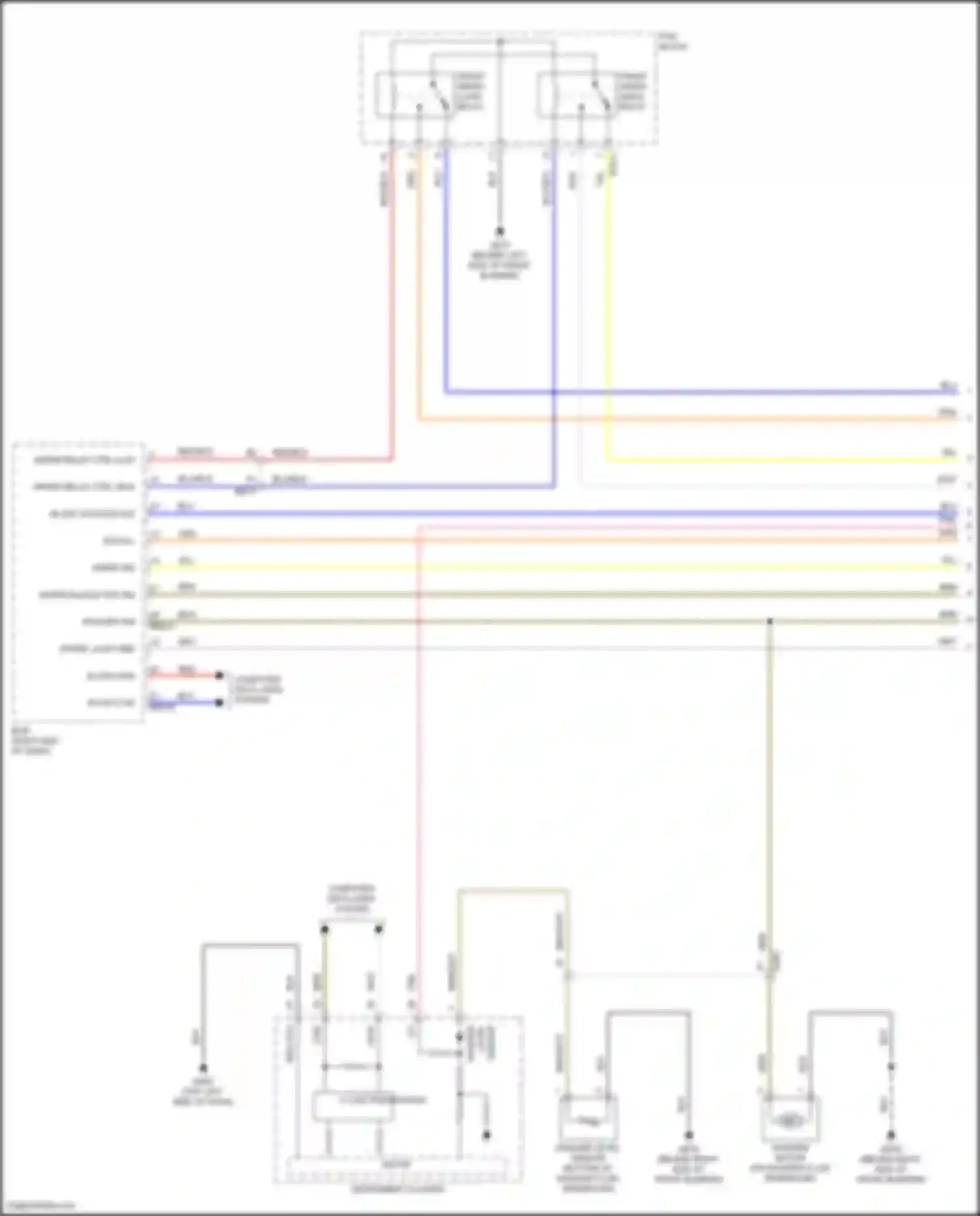 IONIQ Hyundai I (2016-2024): Wiper/washer circuit, electric (1 of 2)
