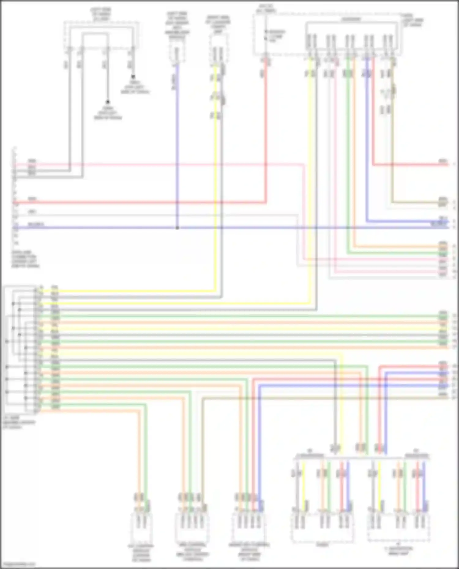 Wiring diagram a/c control module for Hyundai IONIQ I (2016-2024) (22 of 30)