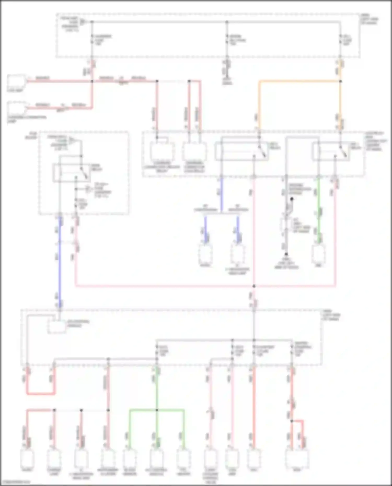 Wiring diagram a/c control module for Hyundai IONIQ I (2016-2024) (12 of 30)