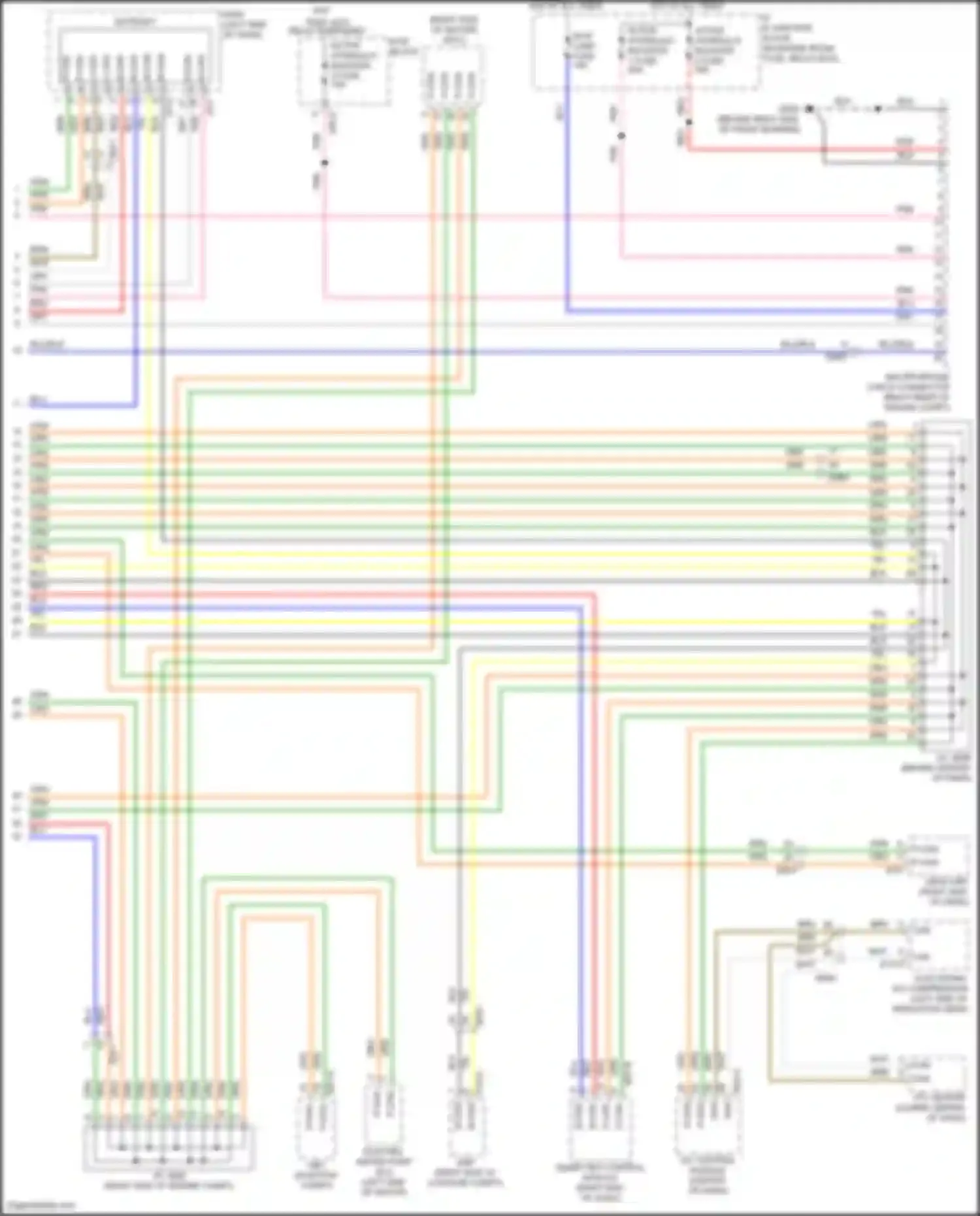 Wiring diagram a/c control module for Hyundai IONIQ I (2016-2024) (21 of 30)