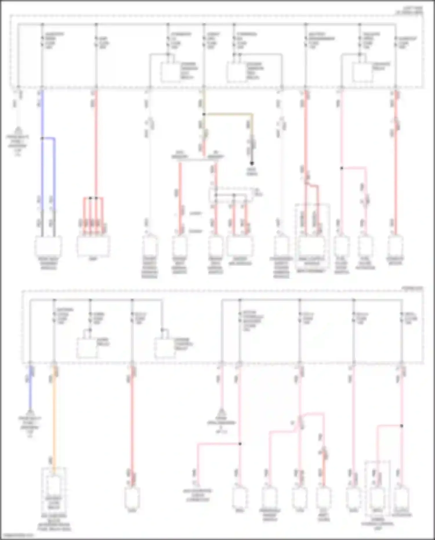 Wiring diagram battery c/fan relay for Hyundai IONIQ I (2016-2024) (5 of 8)