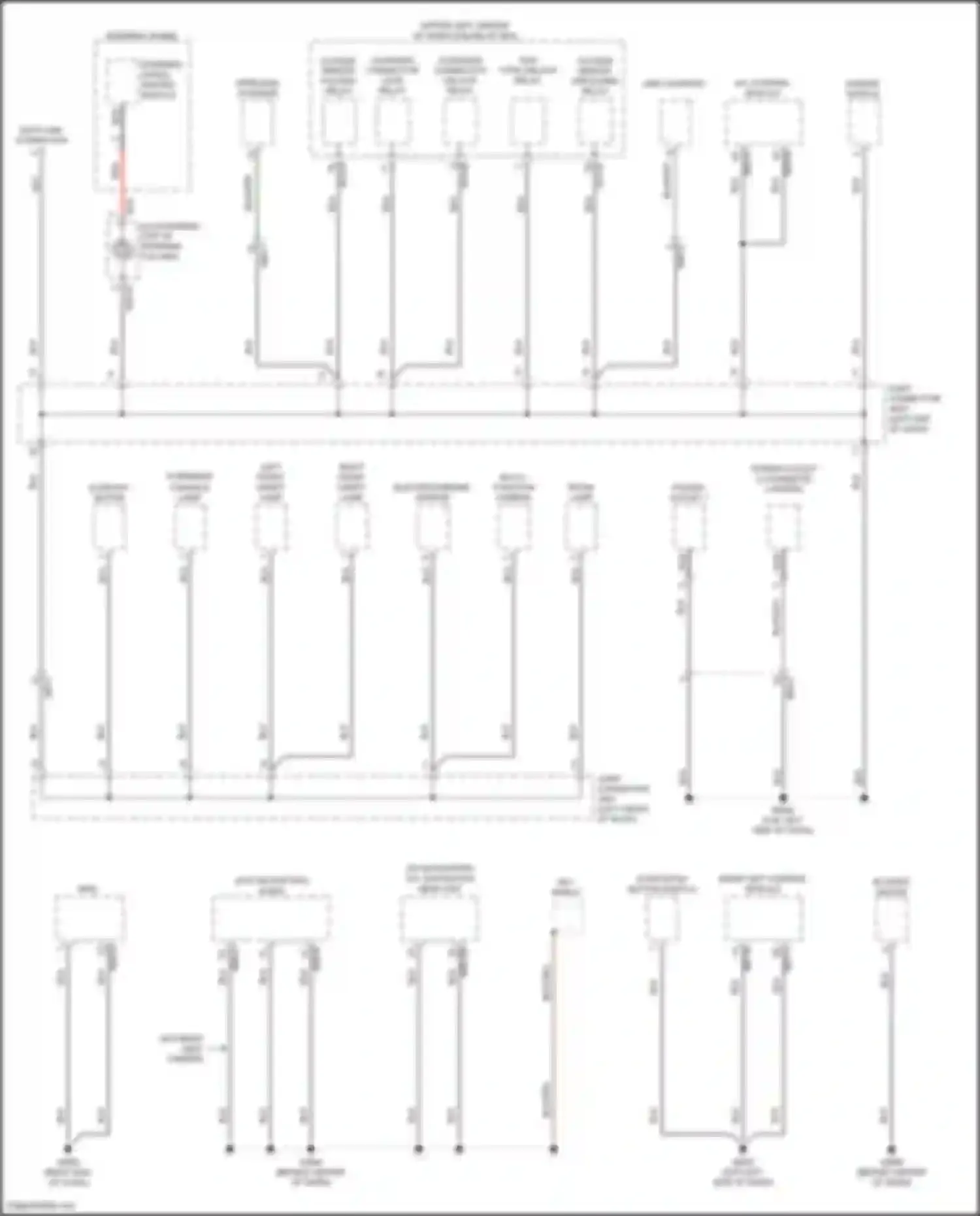 Wiring diagram charging connector lock relay for Hyundai IONIQ I (2016-2024) (1 of 3)
