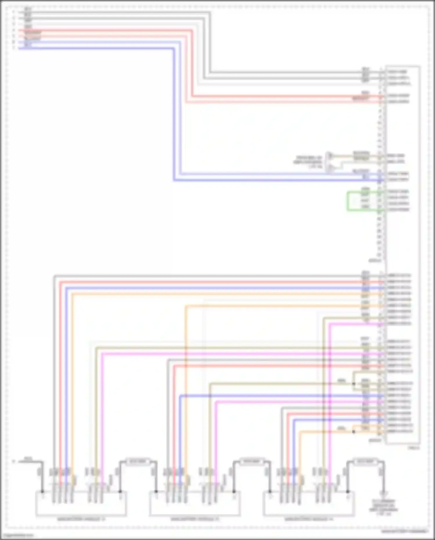 Wiring diagram cmu 5 for Hyundai IONIQ I (2016-2024) (1 of 1)