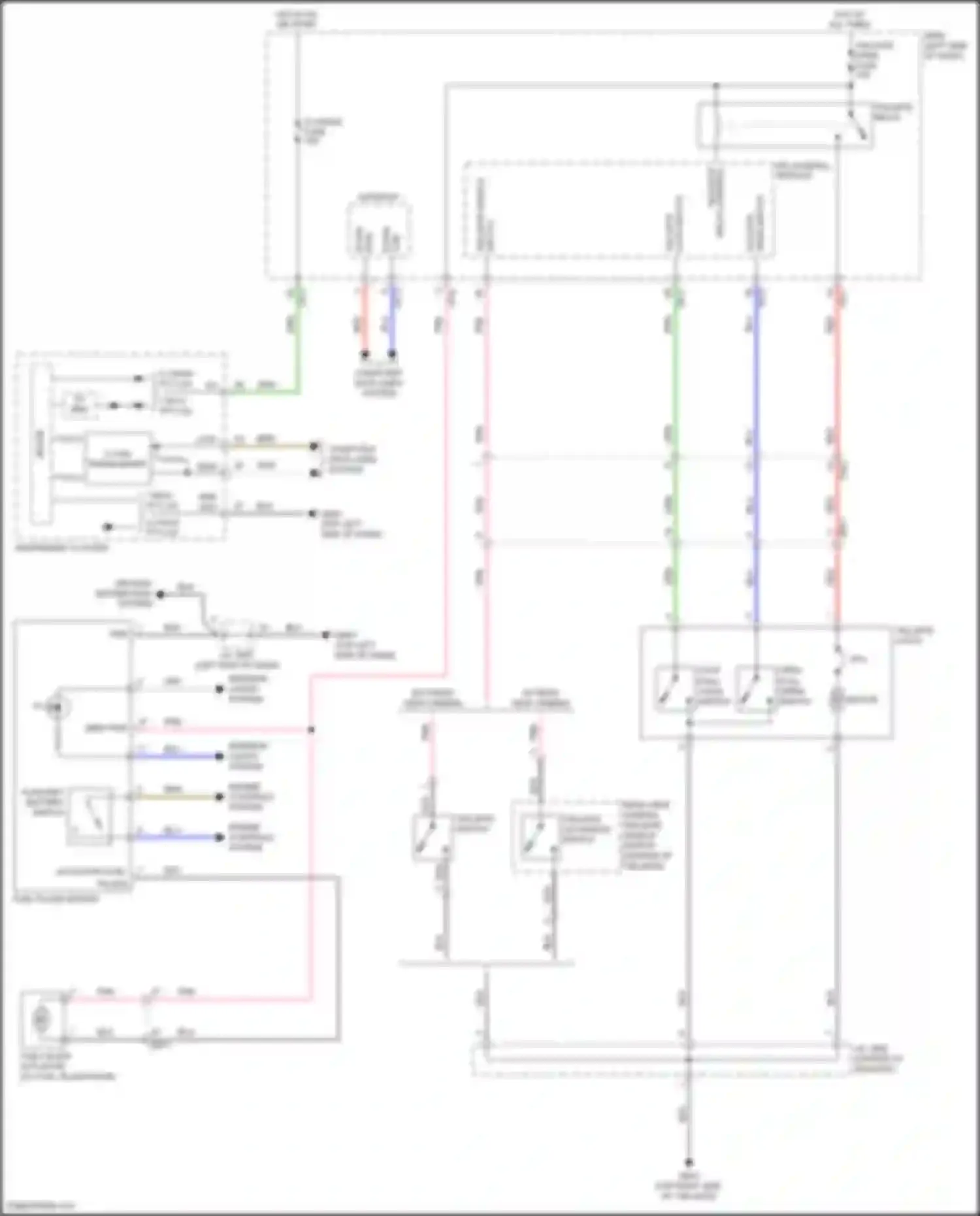 Wiring diagram computer data lines system for Hyundai IONIQ I (2016-2024) (68 of 158)