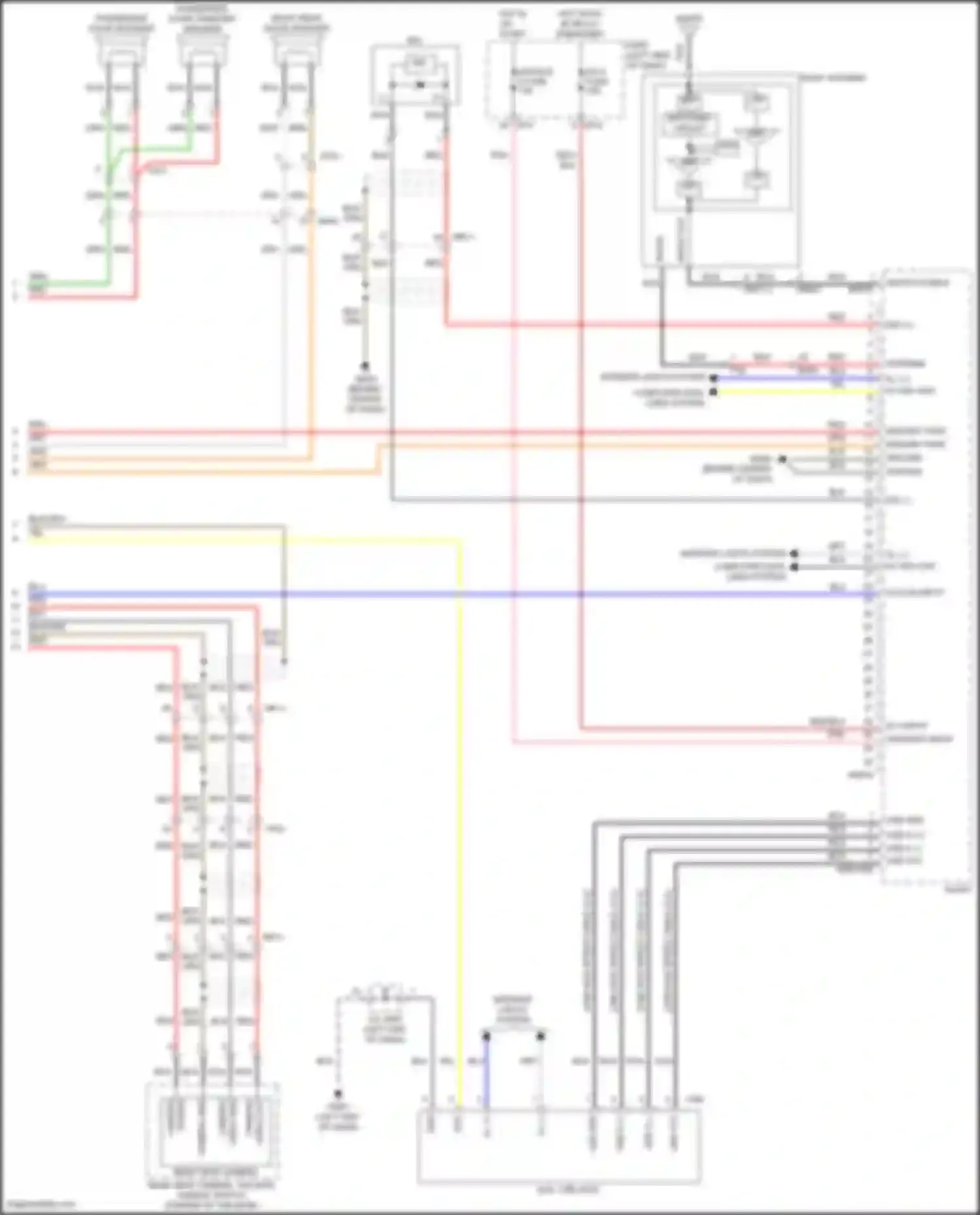 Wiring diagram computer data lines system for Hyundai IONIQ I (2016-2024) (20 of 158)