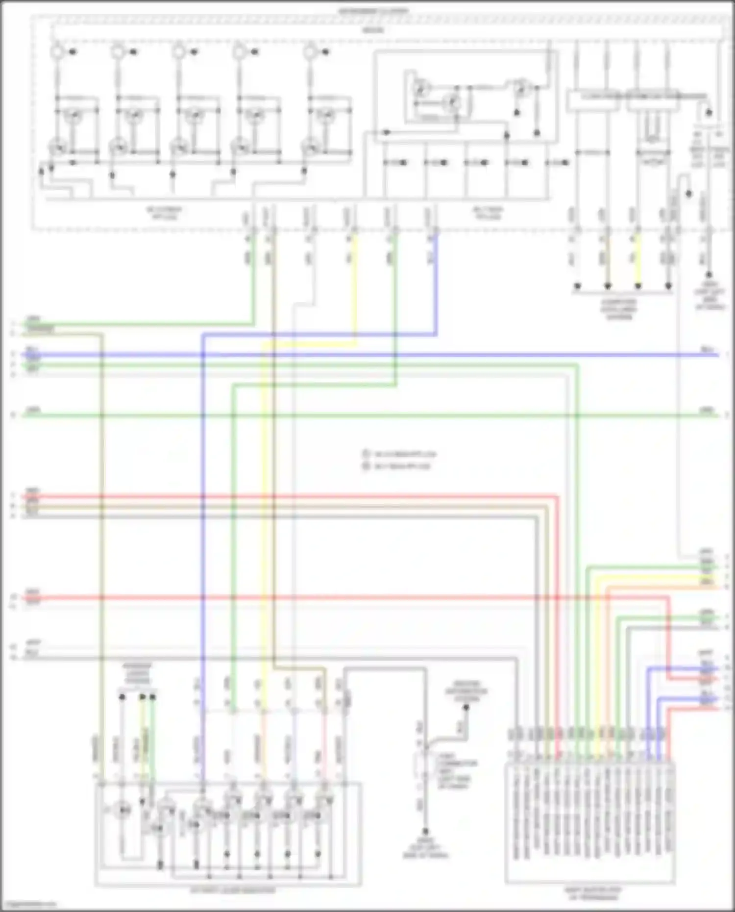 Wiring diagram computer data lines system for Hyundai IONIQ I (2016-2024) (128 of 158)