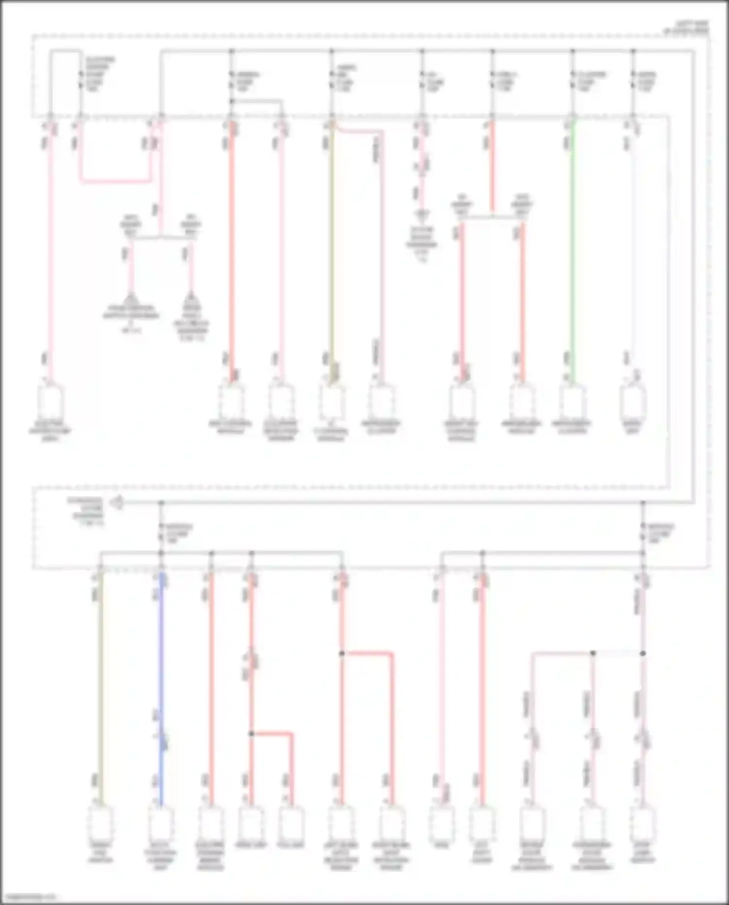 Wiring diagram crash pad switch for Hyundai IONIQ I (2016-2024) (8 of 18)