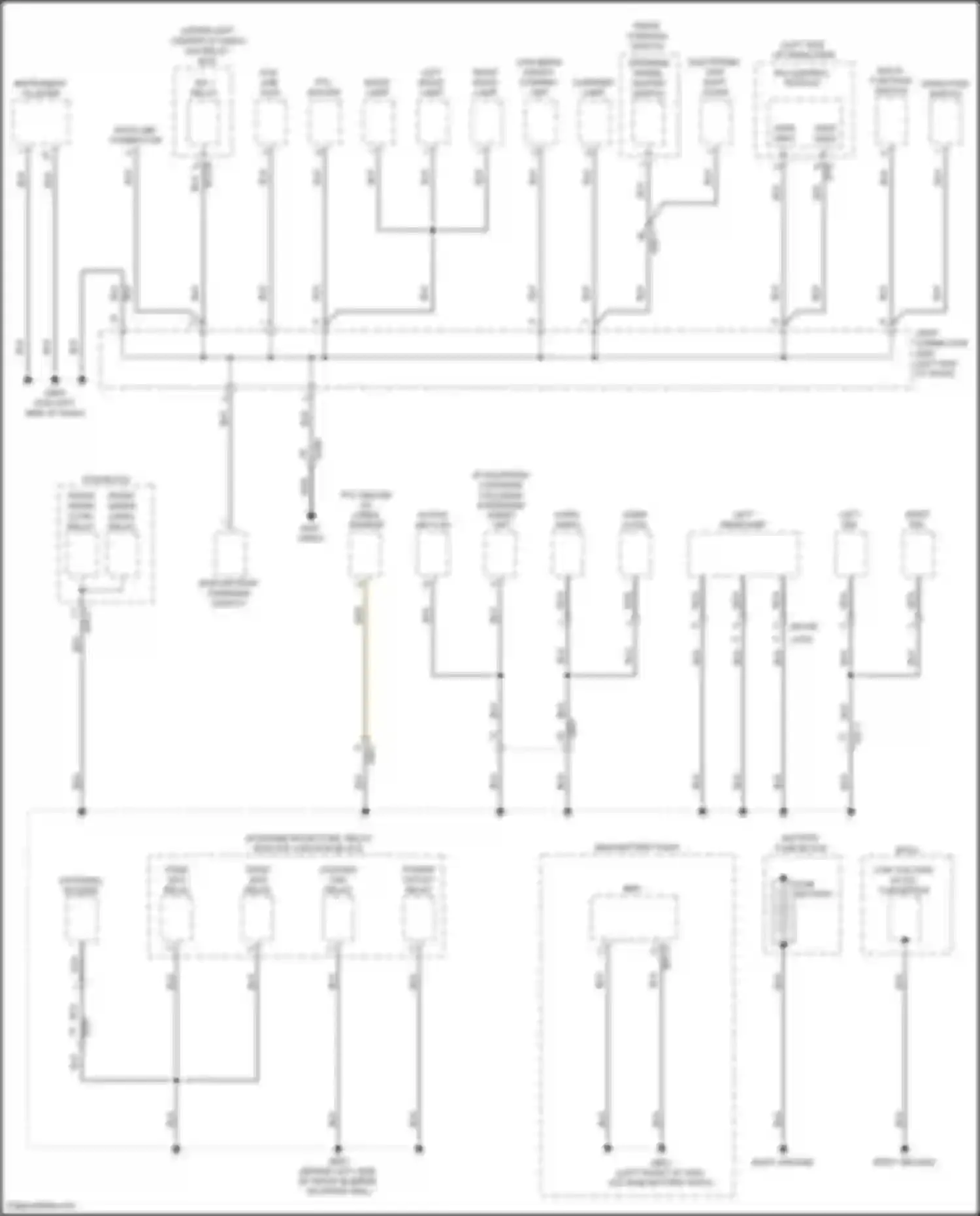 Wiring diagram crash pad switch for Hyundai IONIQ I (2016-2024) (13 of 18)