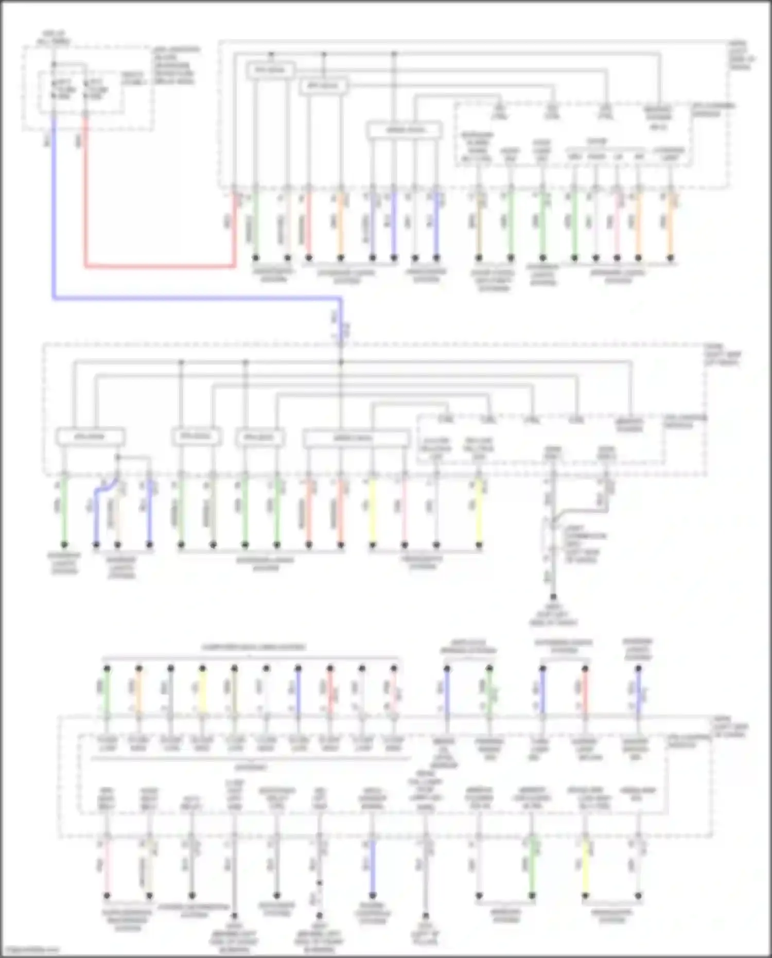 Wiring diagram drv lr pass for Hyundai IONIQ I (2016-2024) (1 of 1)