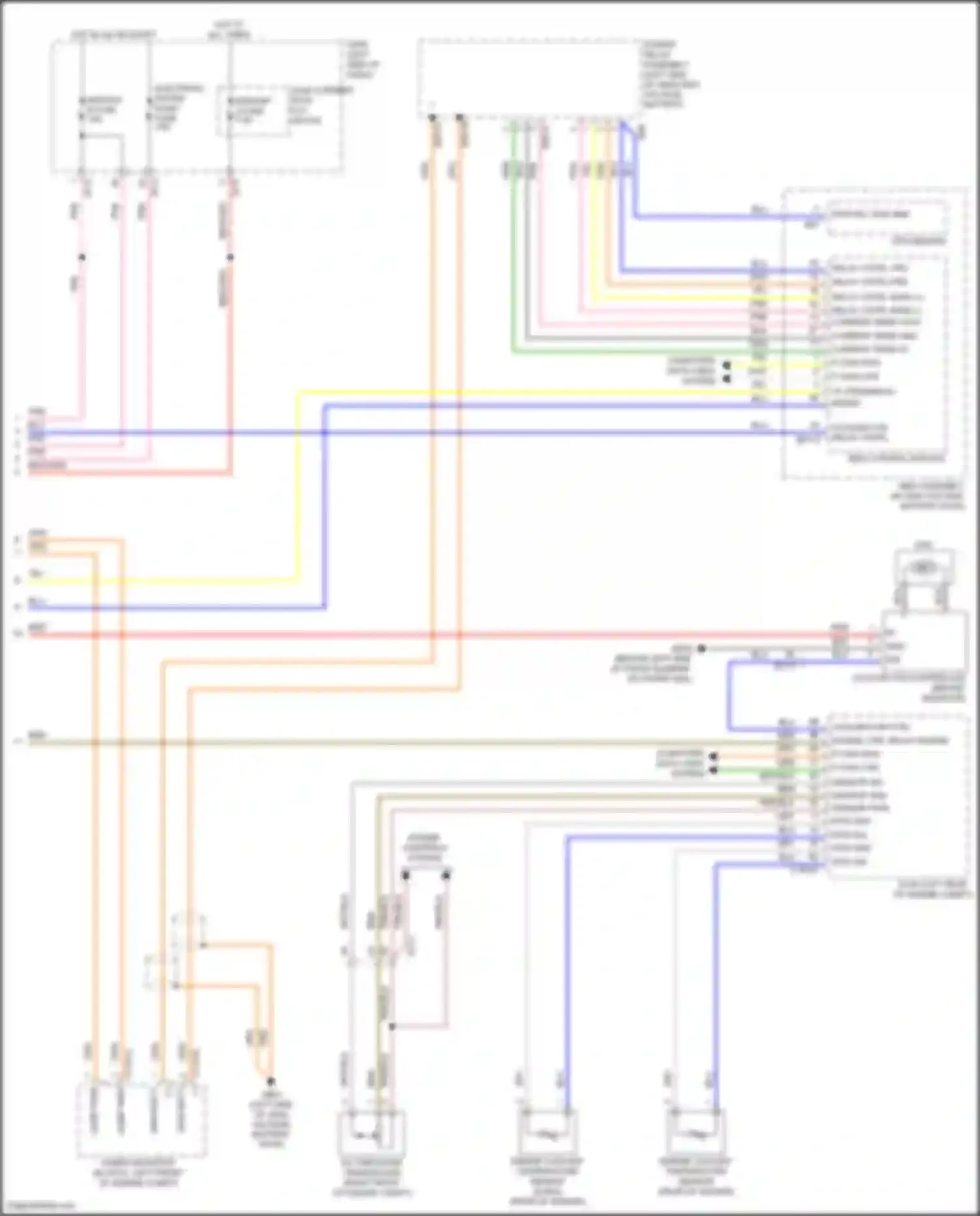 Wiring diagram engine controls system for Hyundai IONIQ I (2016-2024) (1 of 12)