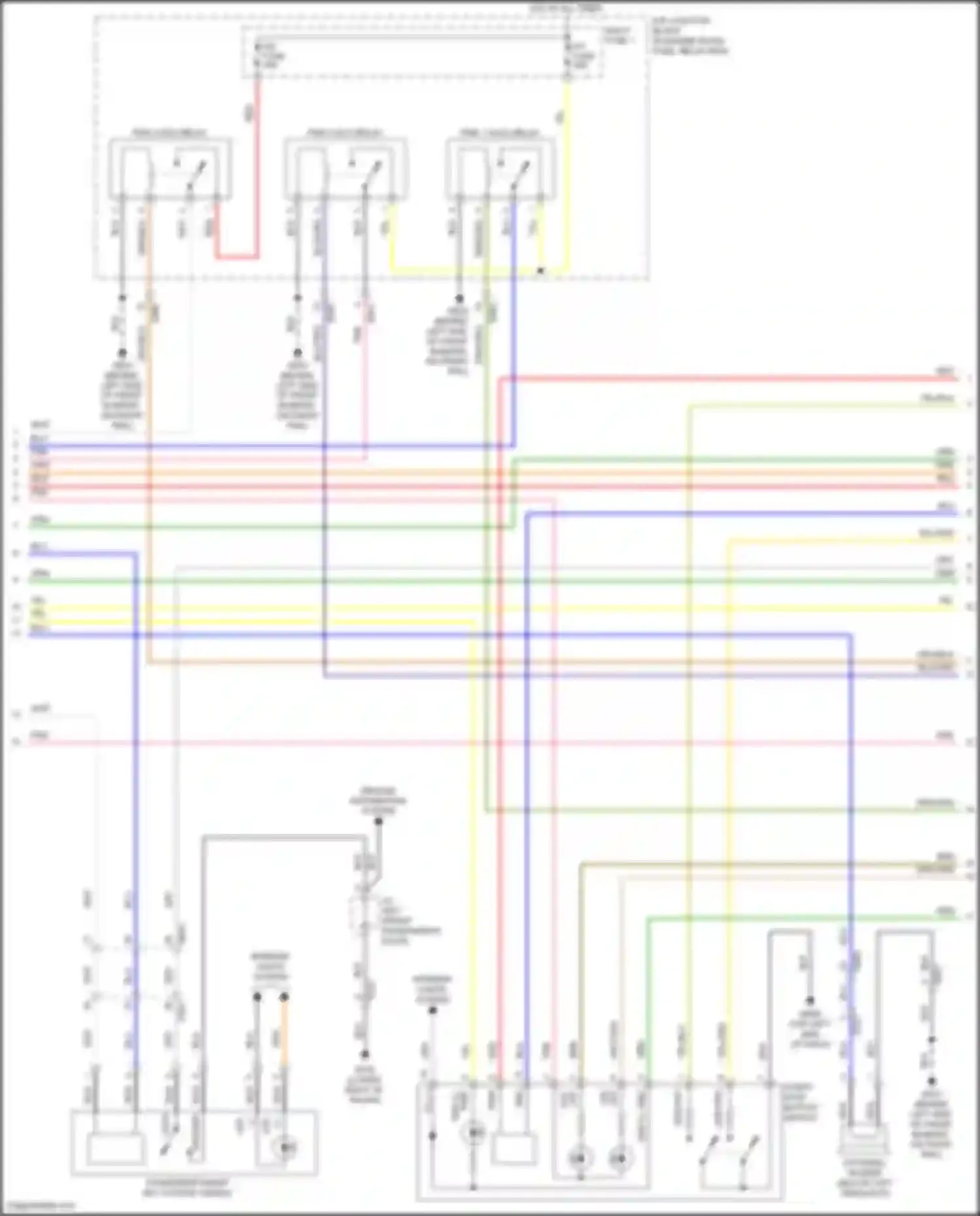 Wiring diagram e/r junction block for Hyundai IONIQ I (2016-2024) (47 of 60)