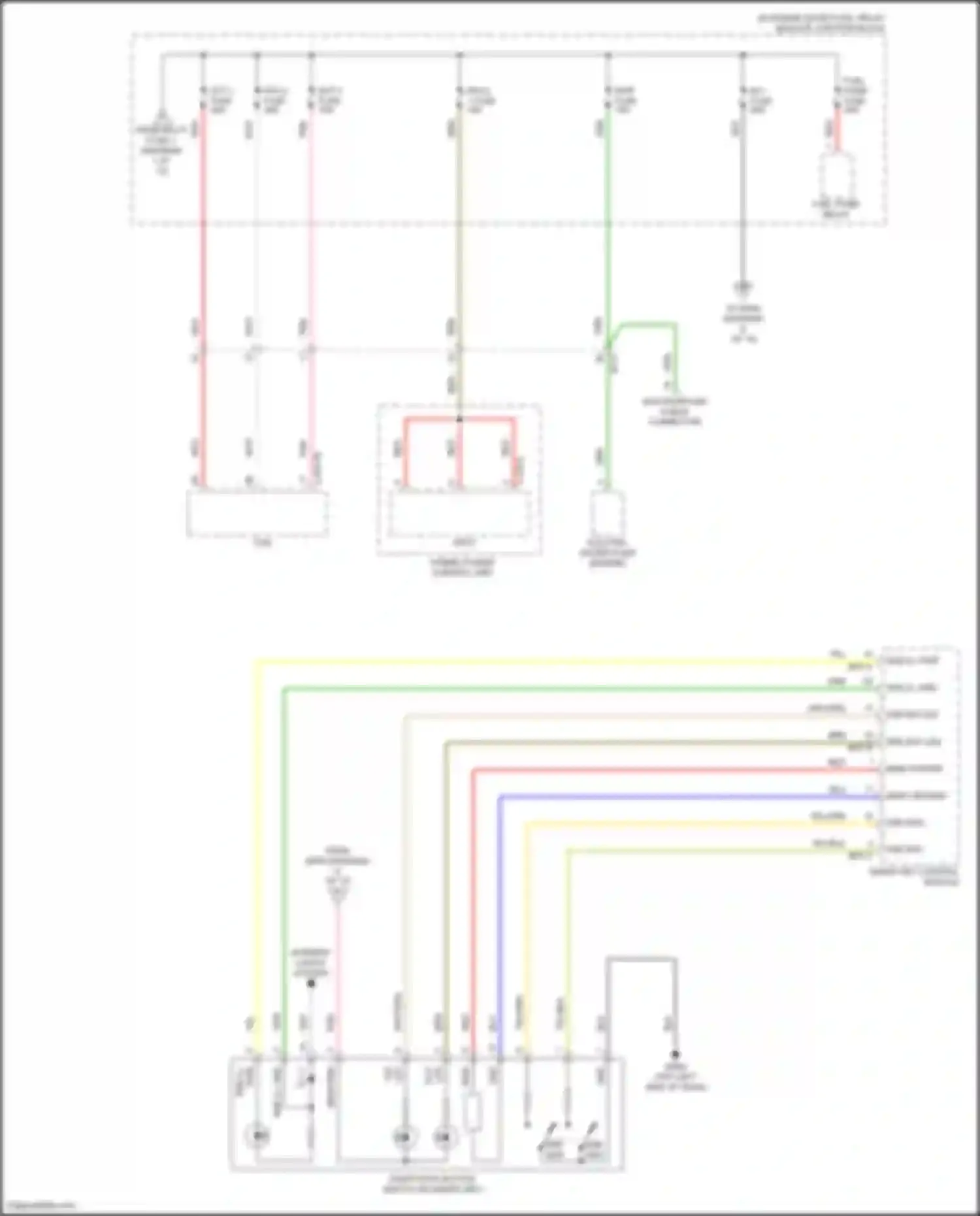 Wiring diagram ewp fuse for Hyundai IONIQ I (2016-2024) (7 of 8)