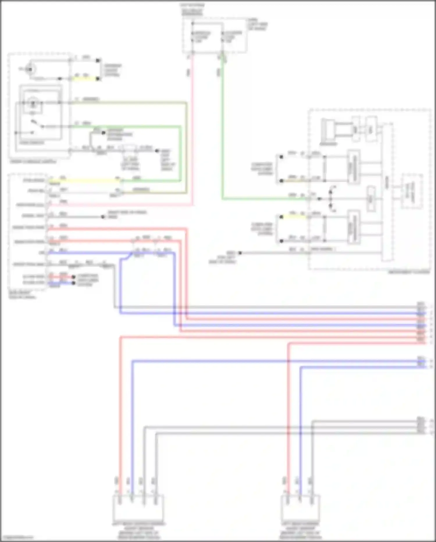 Wiring diagram ground distribution system for Hyundai IONIQ I (2016-2024) (29 of 74)