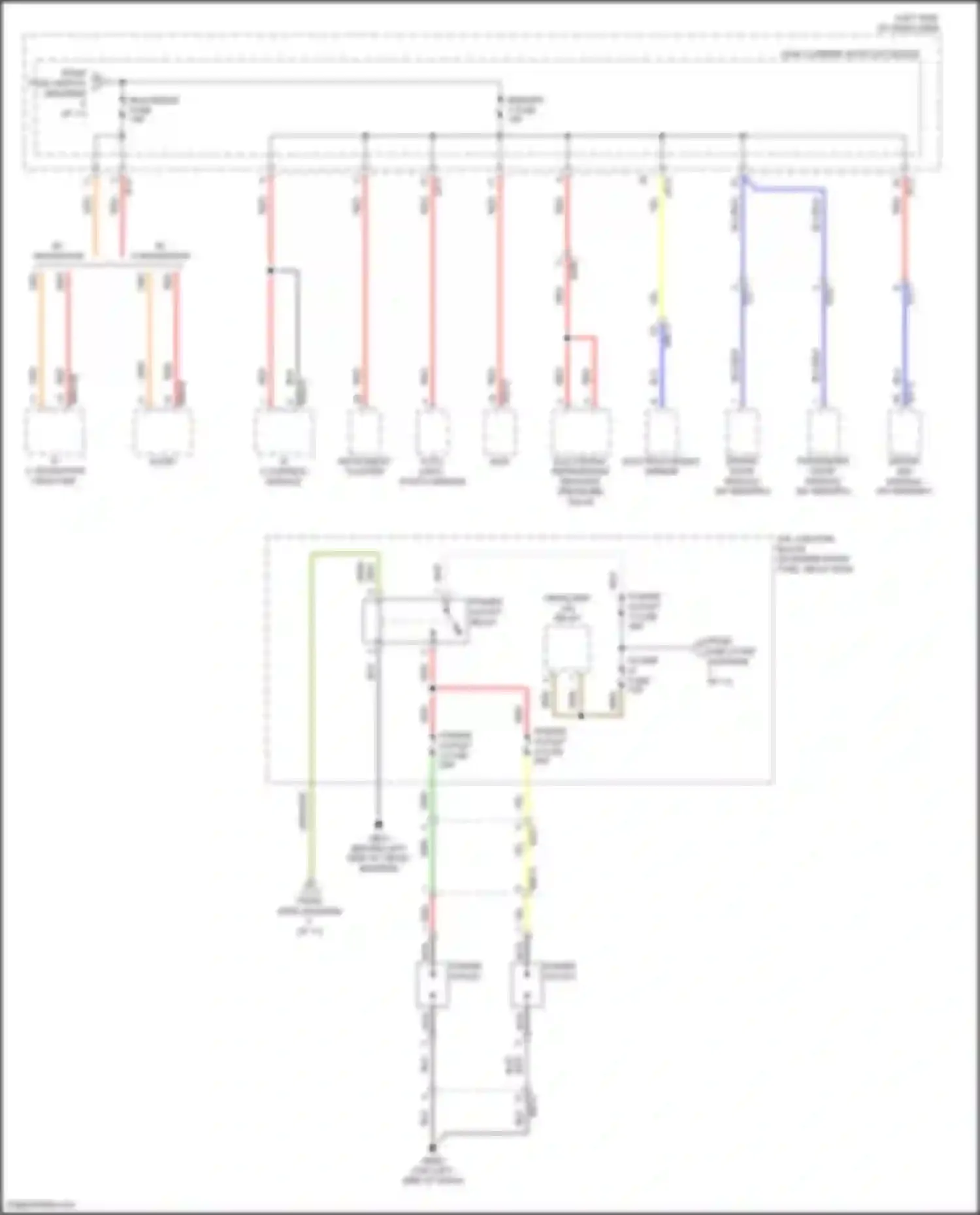Wiring diagram instrument cluster for Hyundai IONIQ I (2016-2024) (22 of 70)